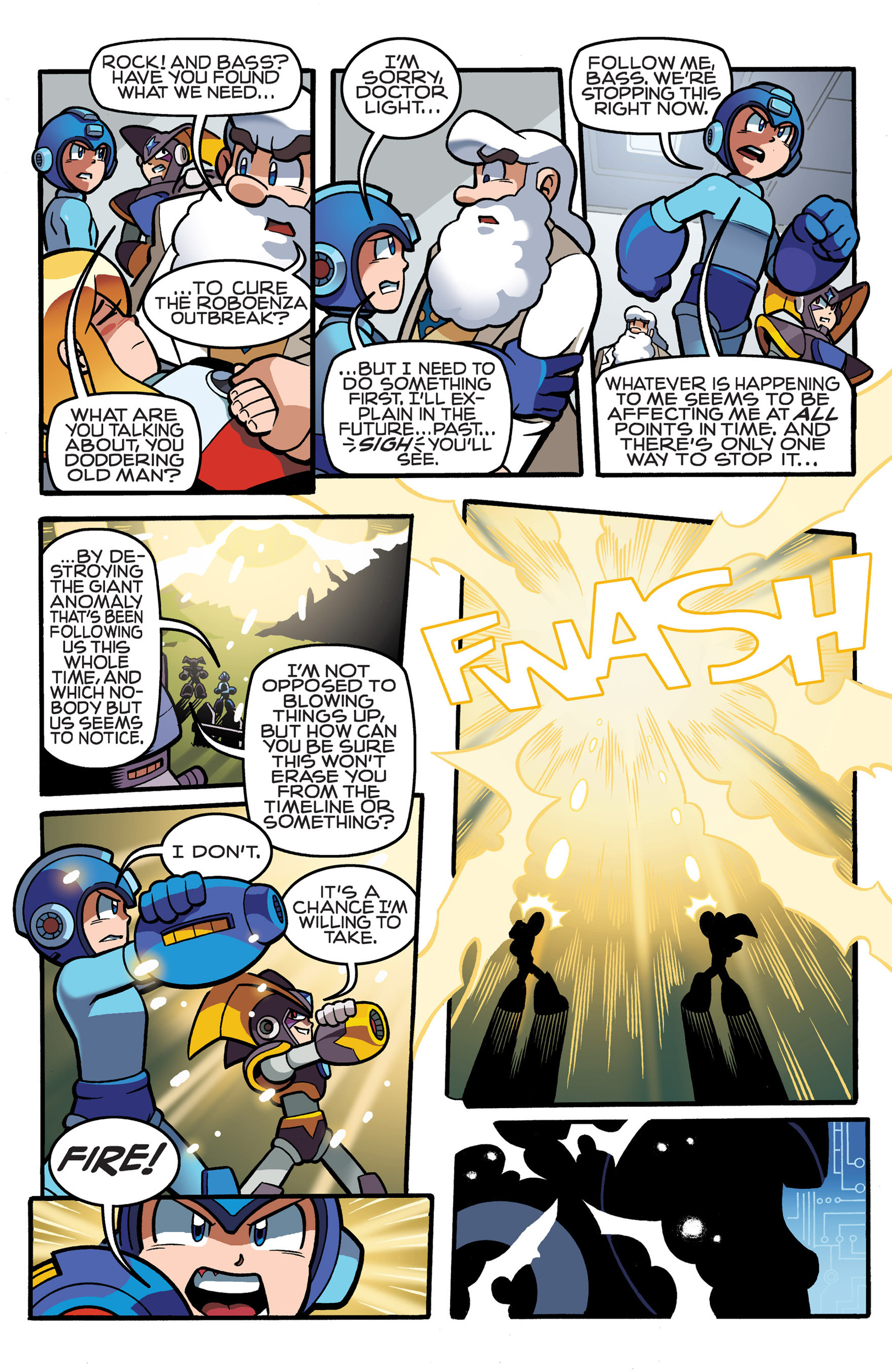 Read online Mega Man comic -  Issue #20 - 22