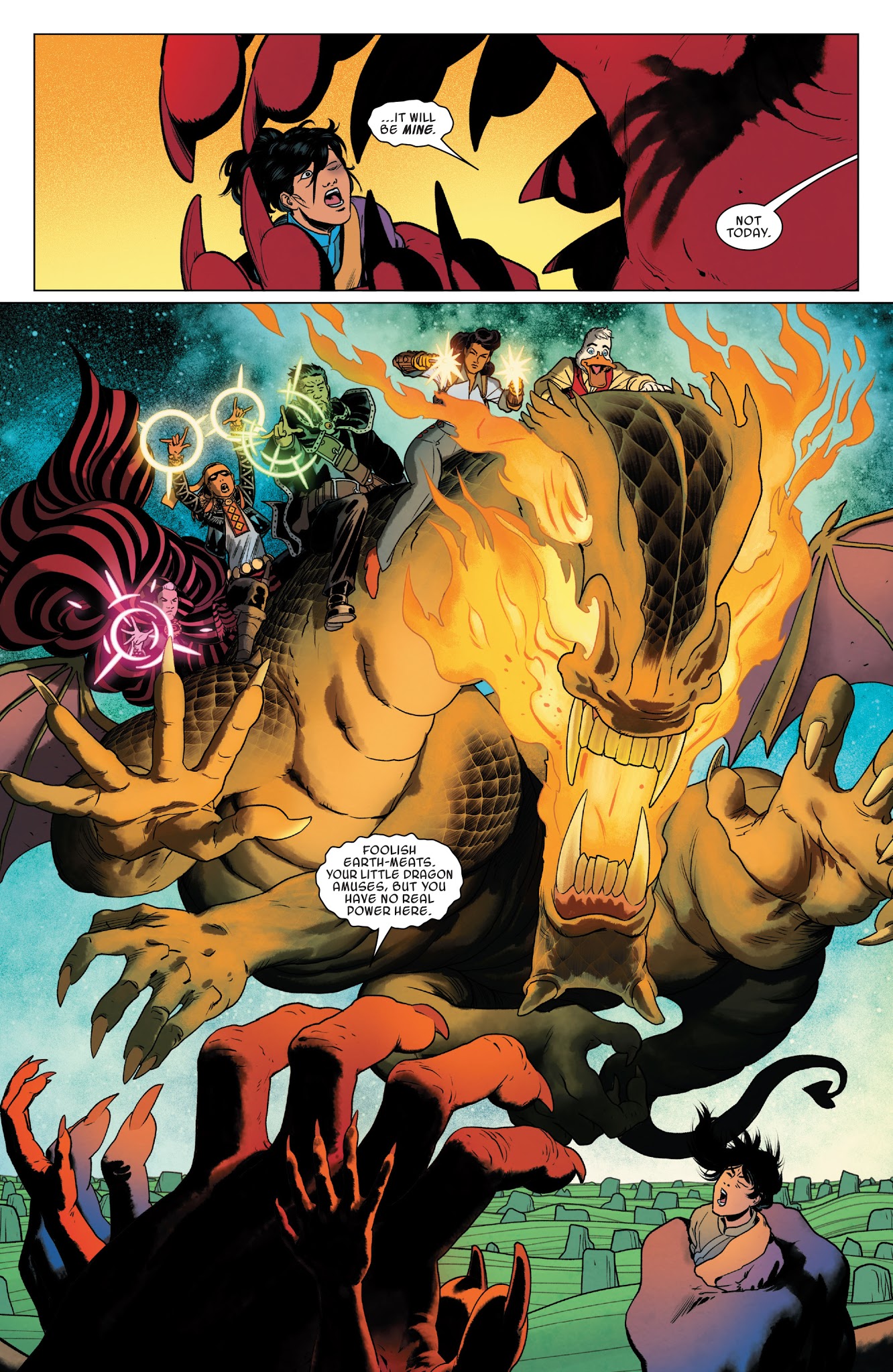 Read online Doctor Strange and the Sorcerers Supreme comic -  Issue #9 - 9