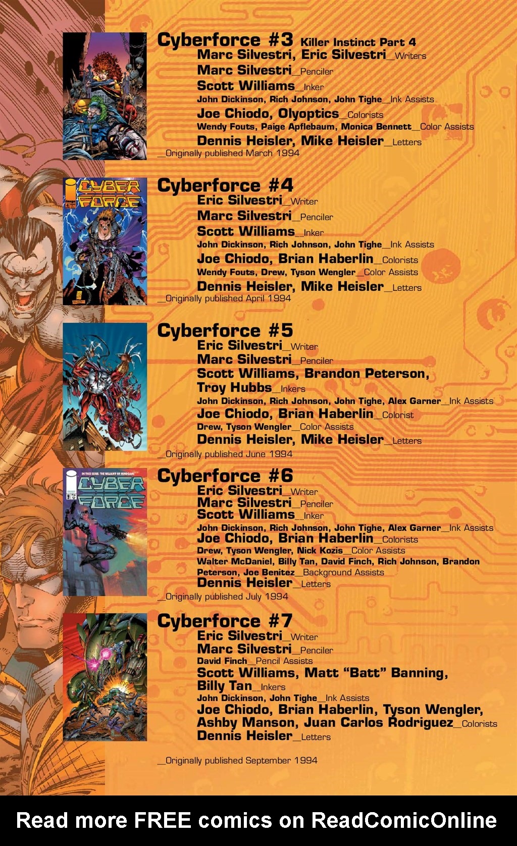Read online Cyberforce (1992) comic -  Issue # _The Complete Cyberforce (Part 7) - 41