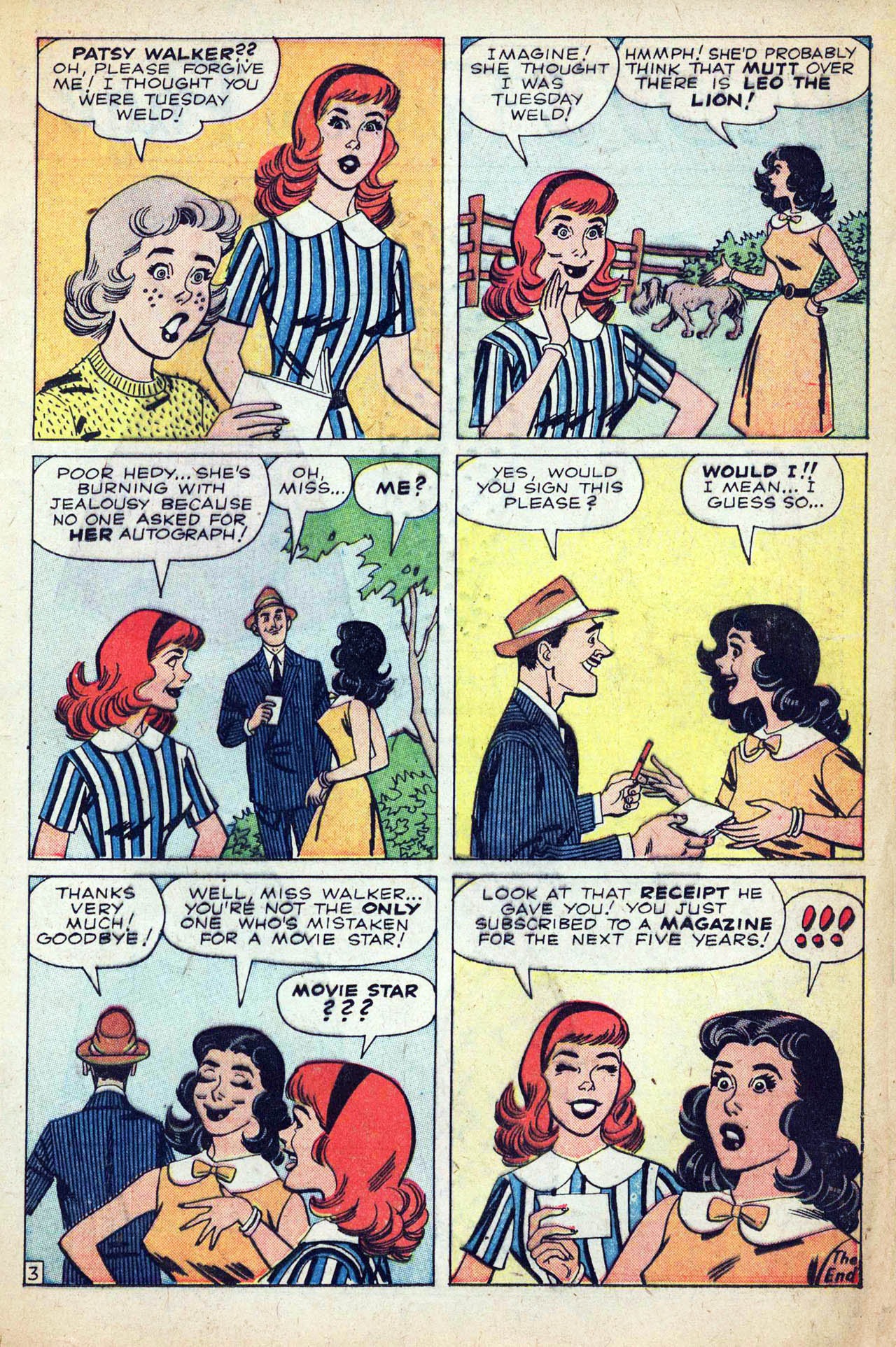 Read online Patsy and Hedy comic -  Issue #74 - 17