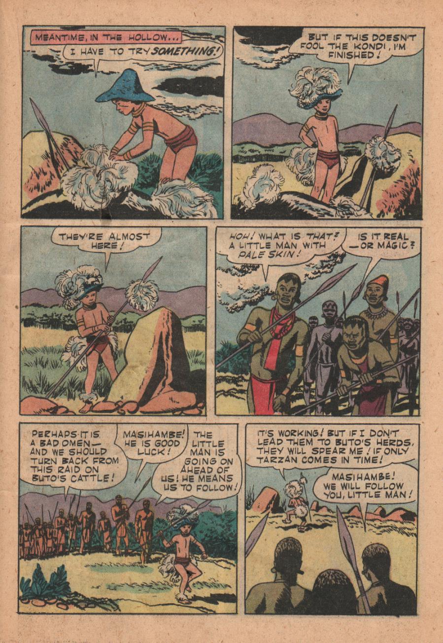 Read online Tarzan (1948) comic -  Issue #92 - 21