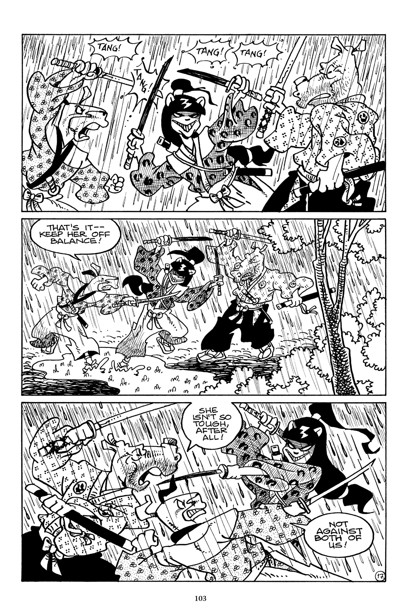 Read online The Usagi Yojimbo Saga comic -  Issue # TPB 6 - 102