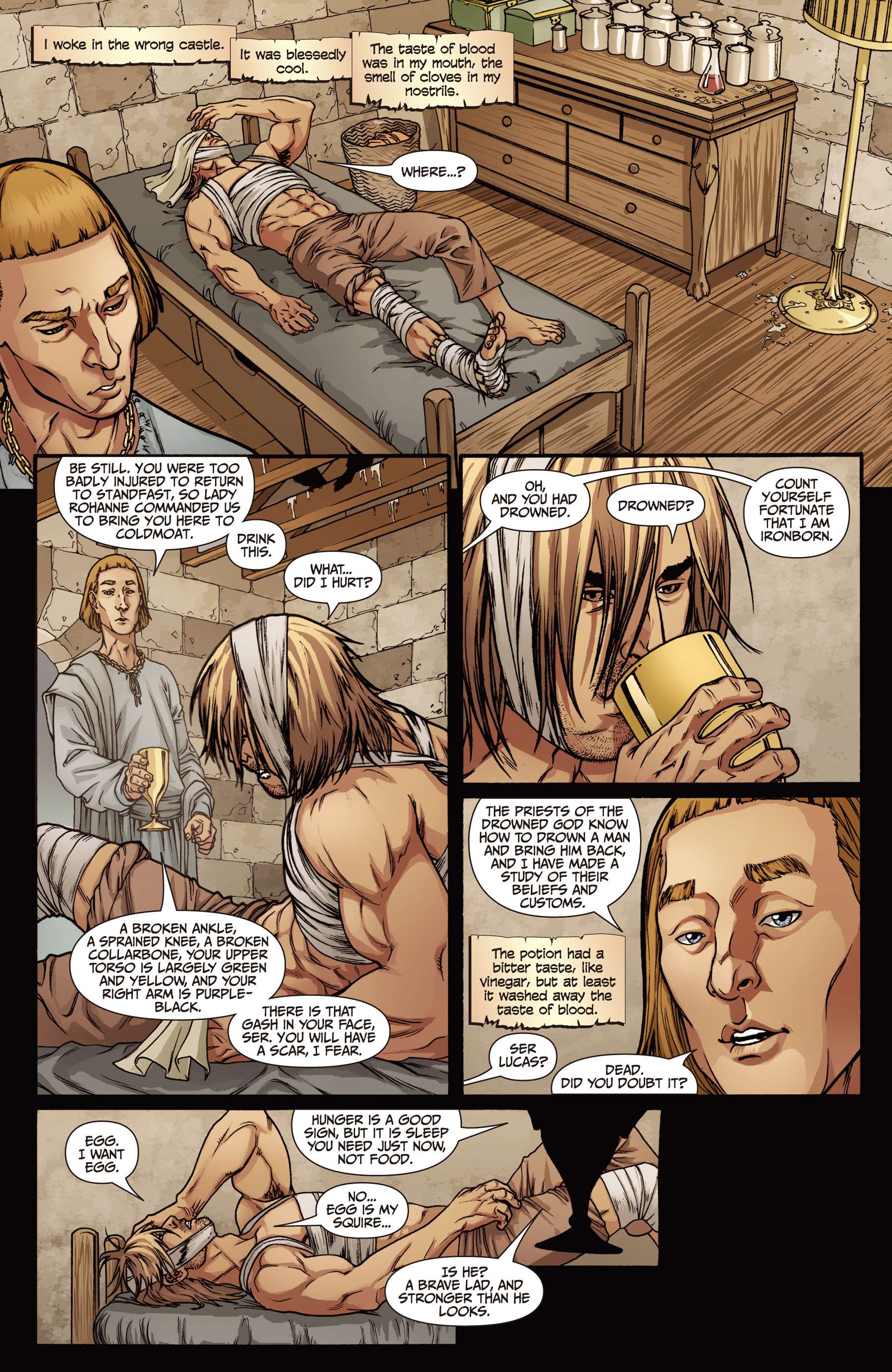 Read online The Sworn Sword: The Graphic Novel comic -  Issue # Full - 144