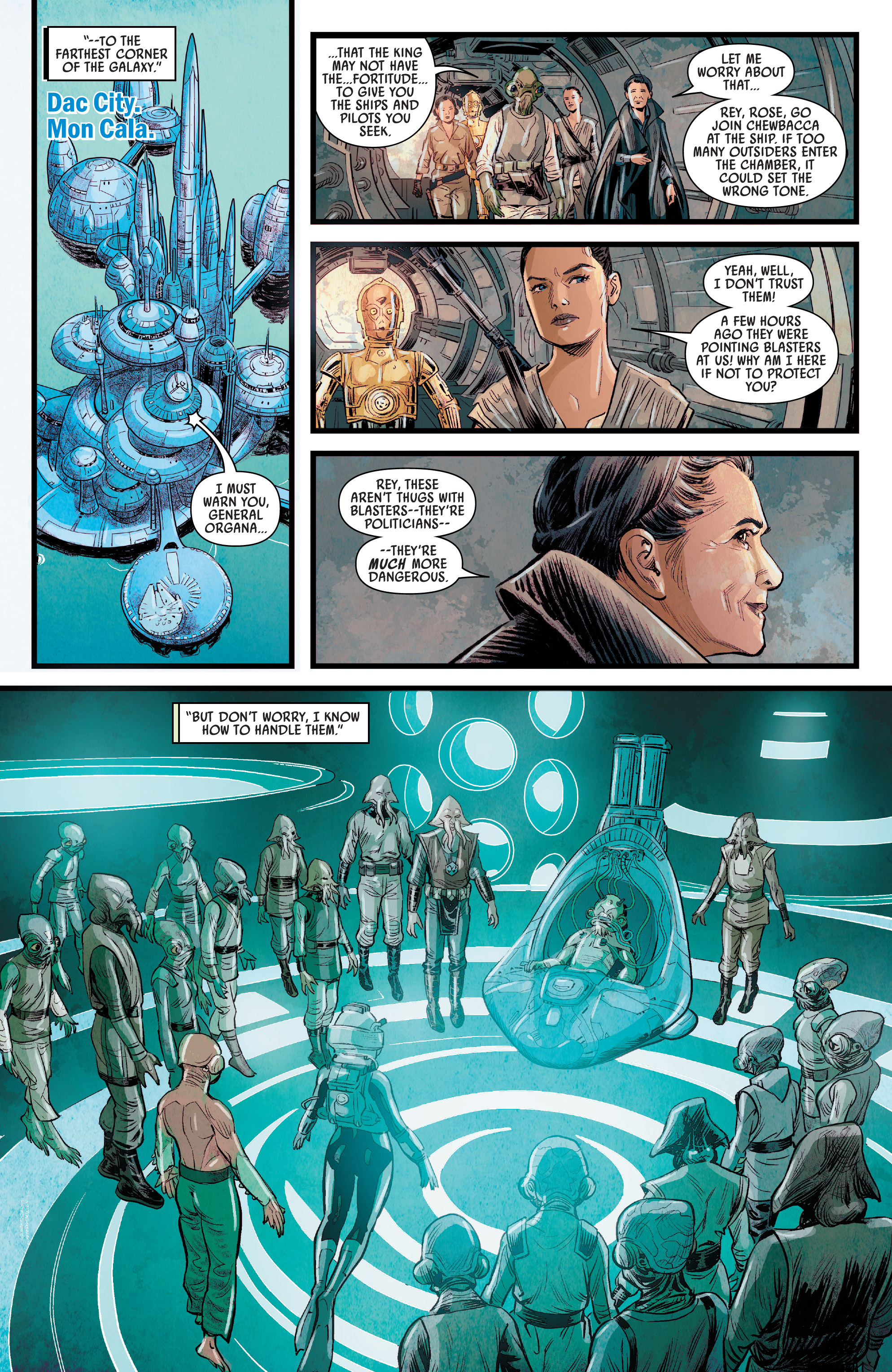 Read online Journey to Star Wars: The Rise Of Skywalker - Allegiance comic -  Issue #2 - 13