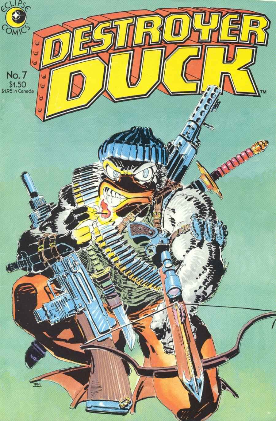 Read online Destroyer Duck comic -  Issue #7 - 1