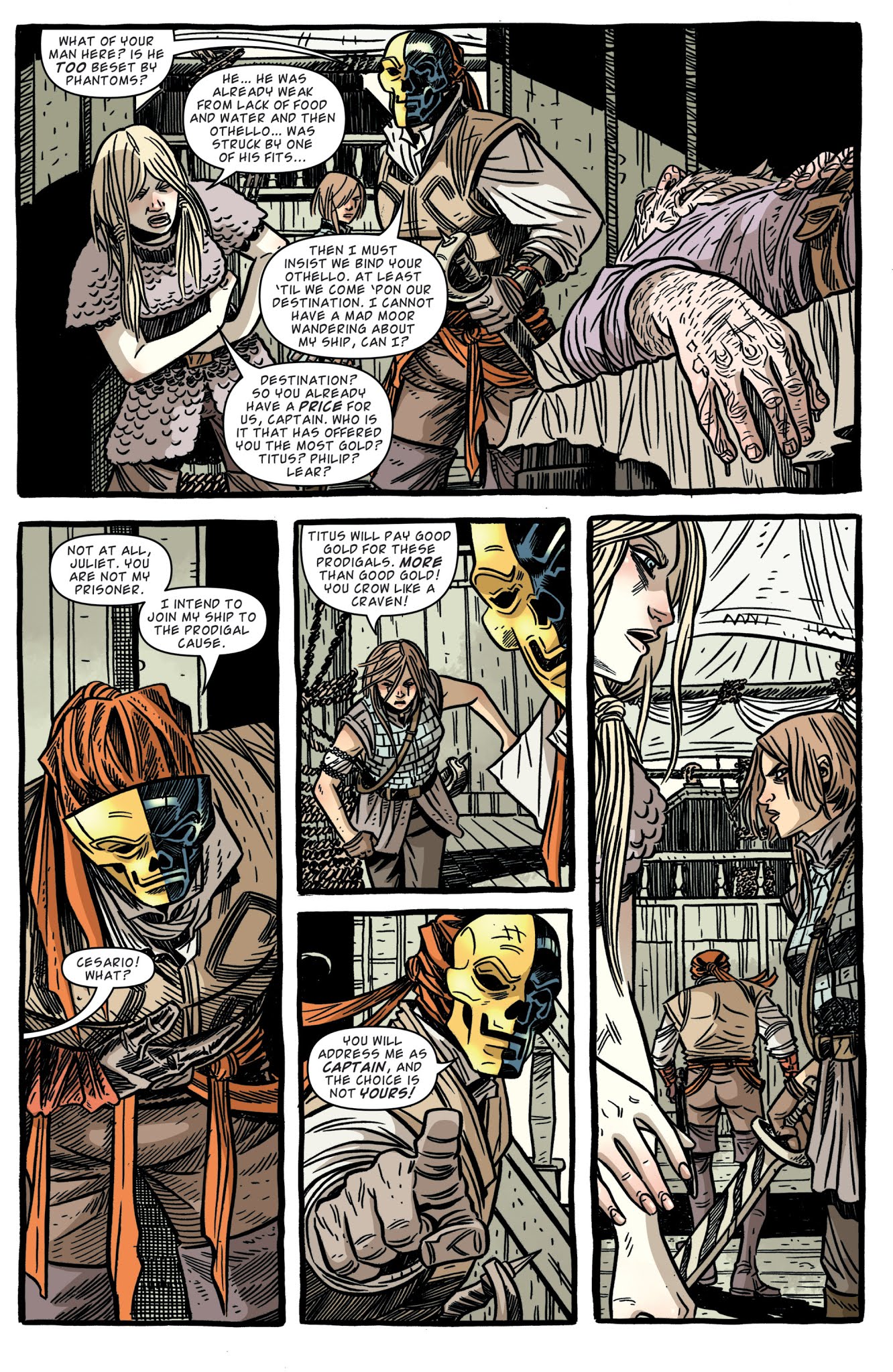 Read online Kill Shakespeare: The Mask of Night comic -  Issue #1 - 16