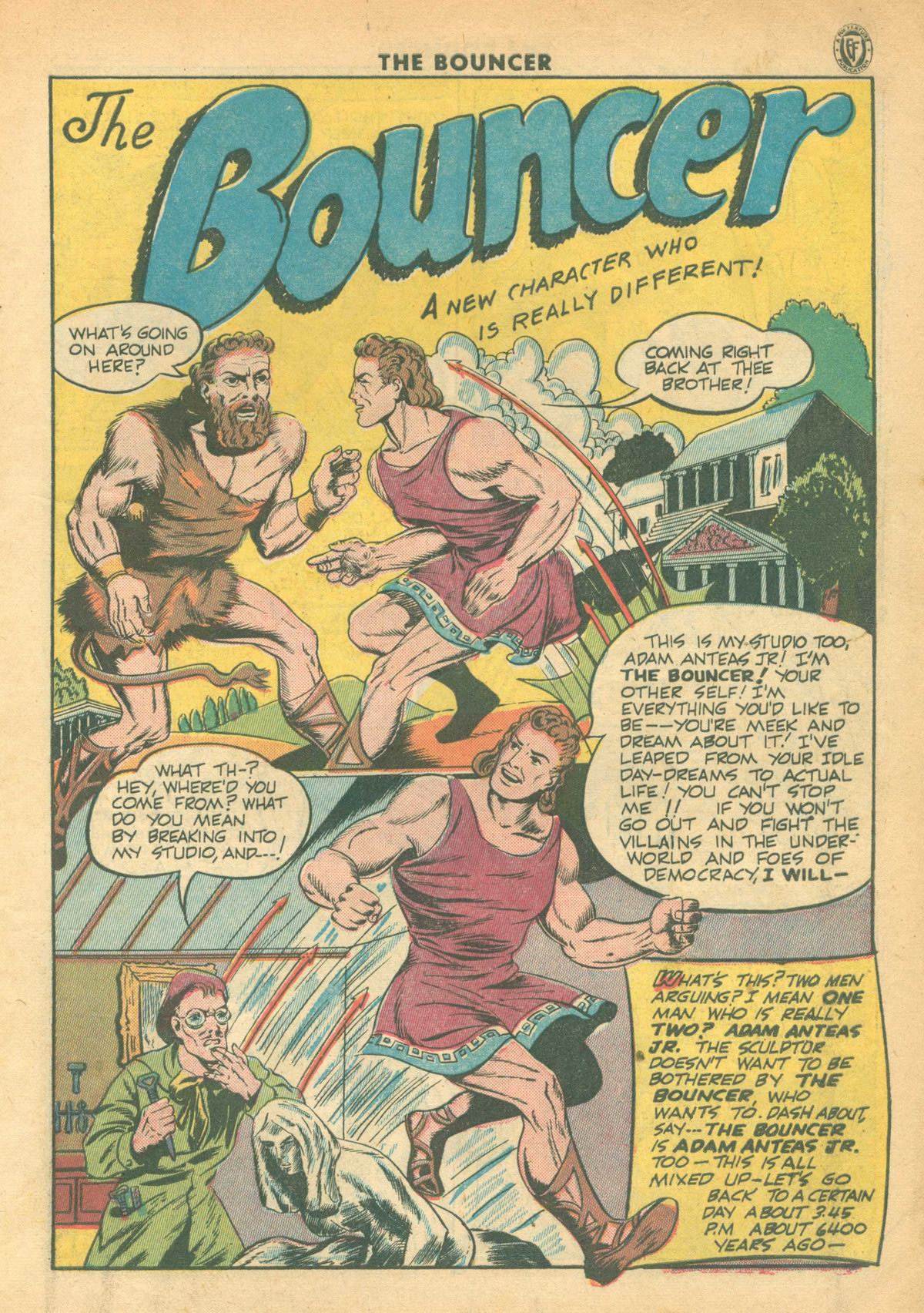 Read online The Bouncer (1944) comic -  Issue #11 - 3