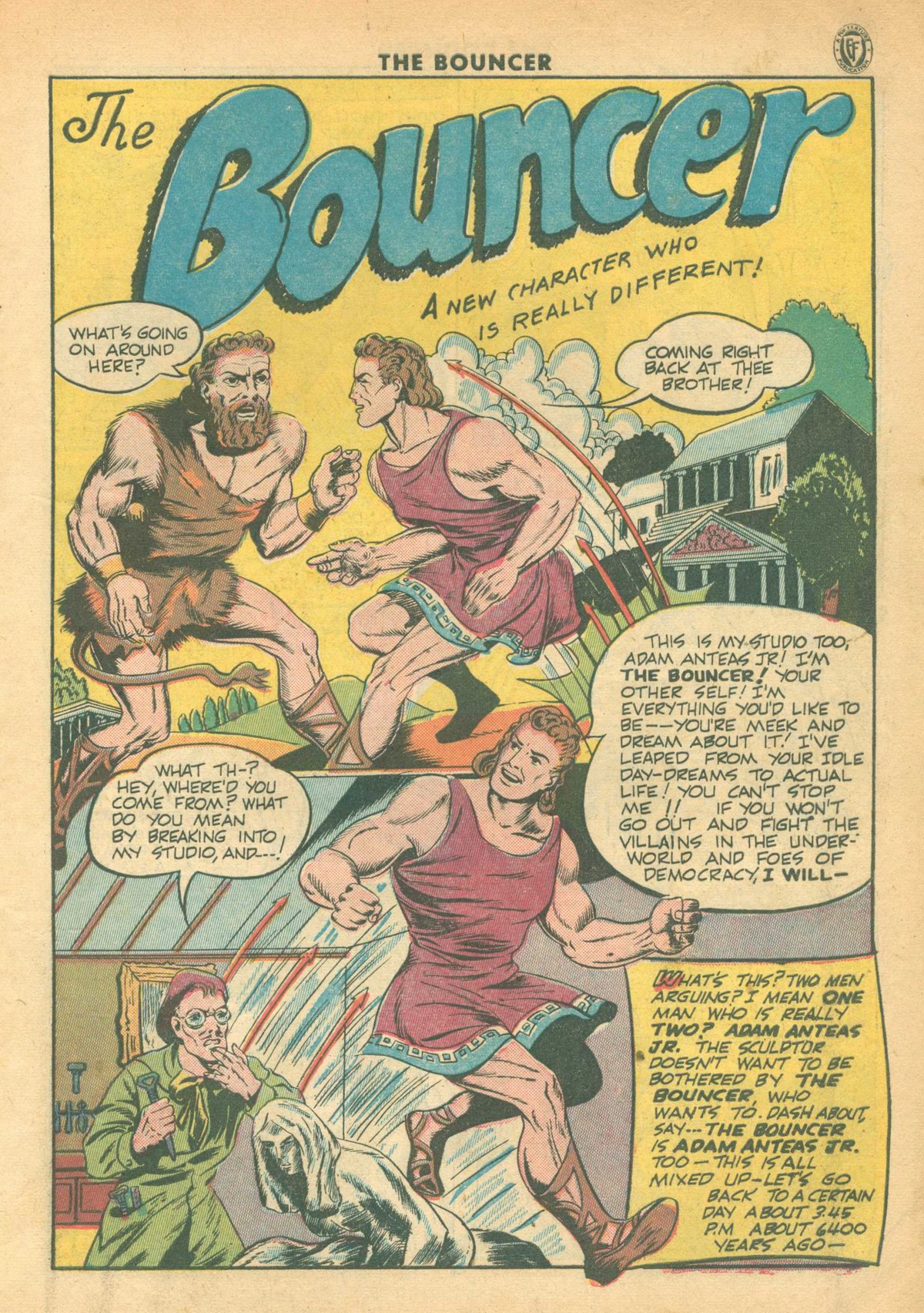 Read online The Bouncer (1944) comic -  Issue #11 - 3