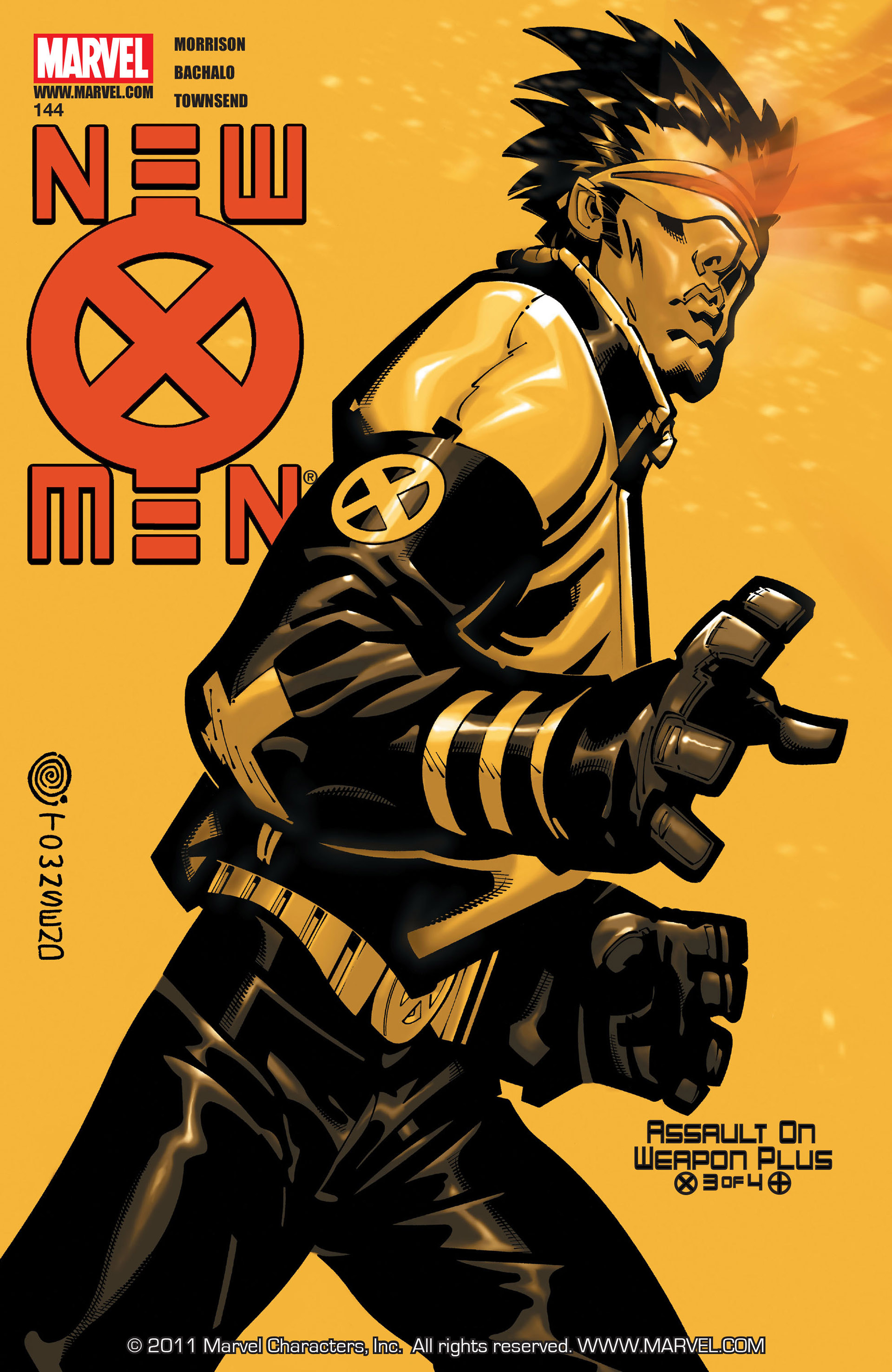 Read online New X-Men (2001) comic -  Issue #144 - 1