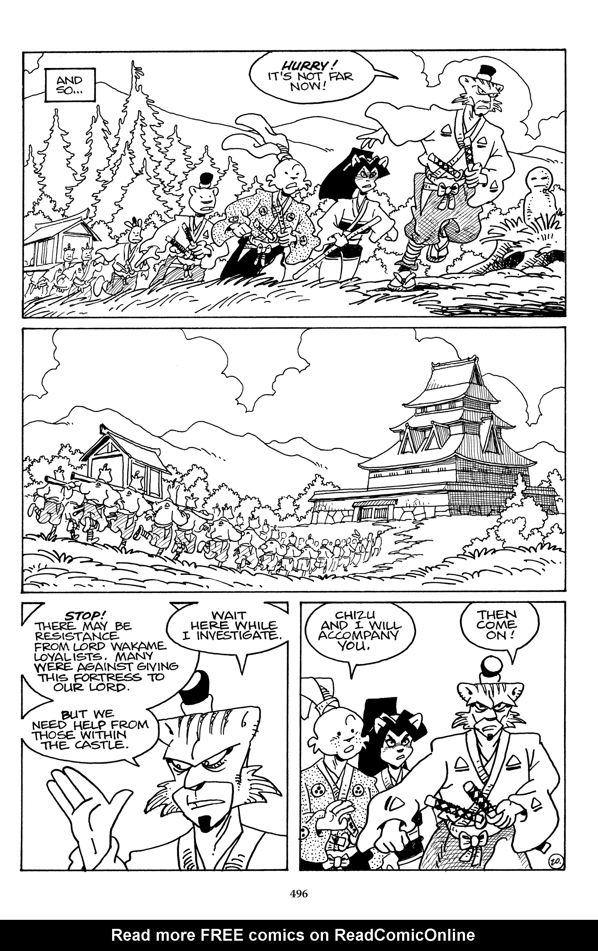 Read online The Usagi Yojimbo Saga (2021) comic -  Issue # TPB 6 (Part 5) - 96