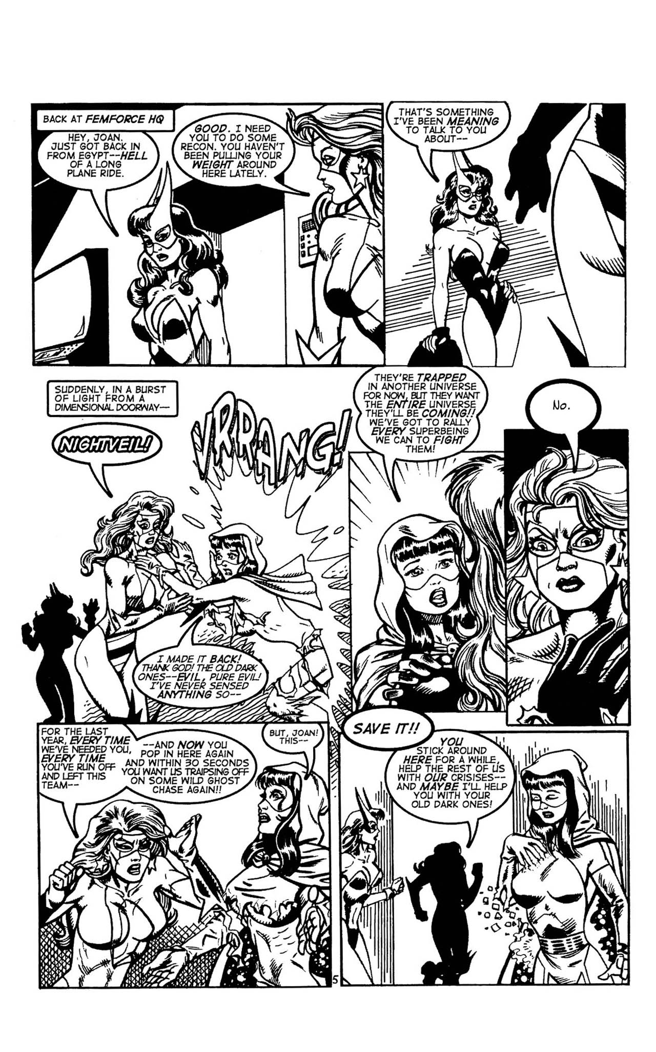 Read online Femforce comic -  Issue #147 - 23