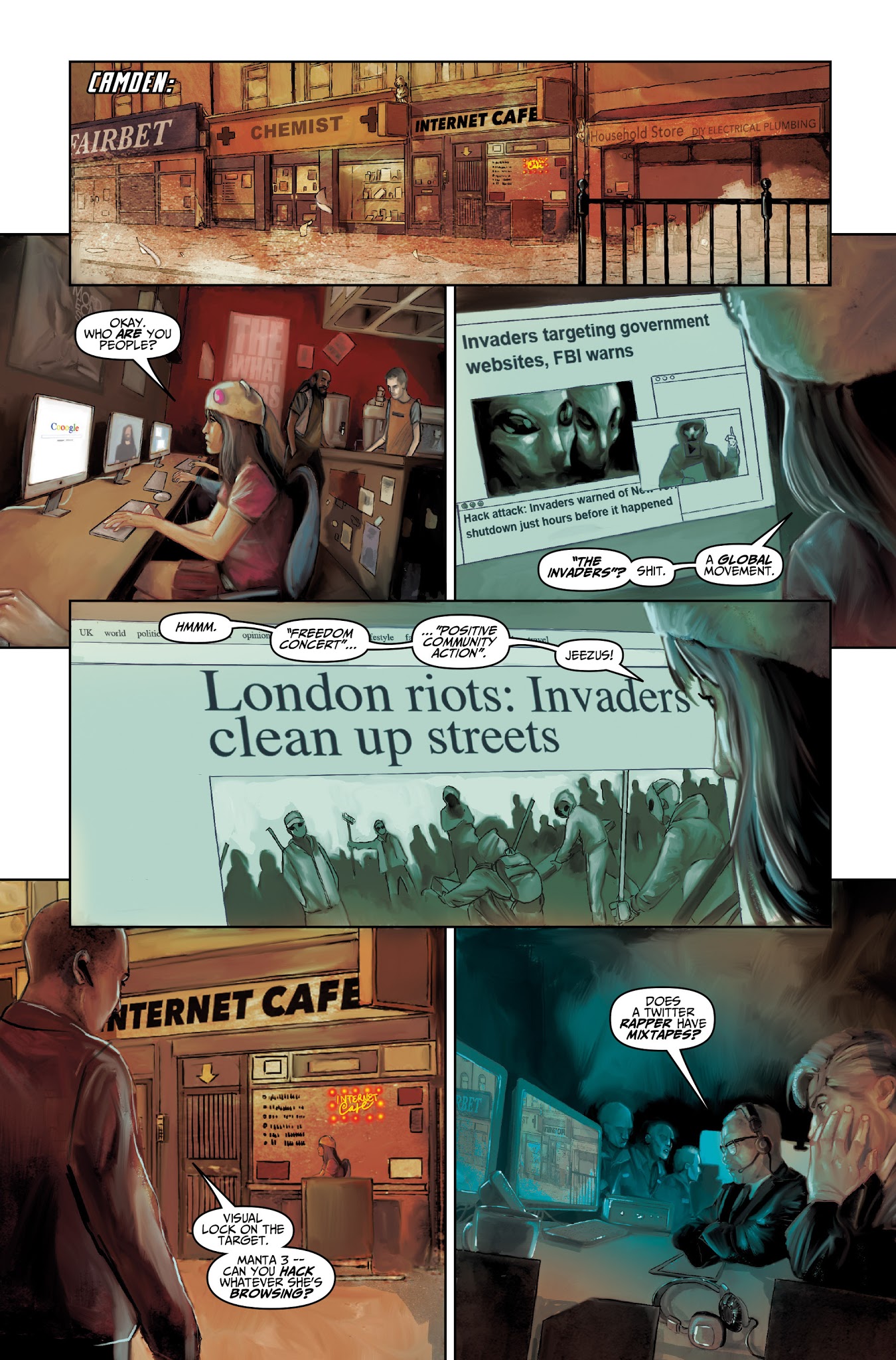 Read online Death Sentence London comic -  Issue #6 - 8
