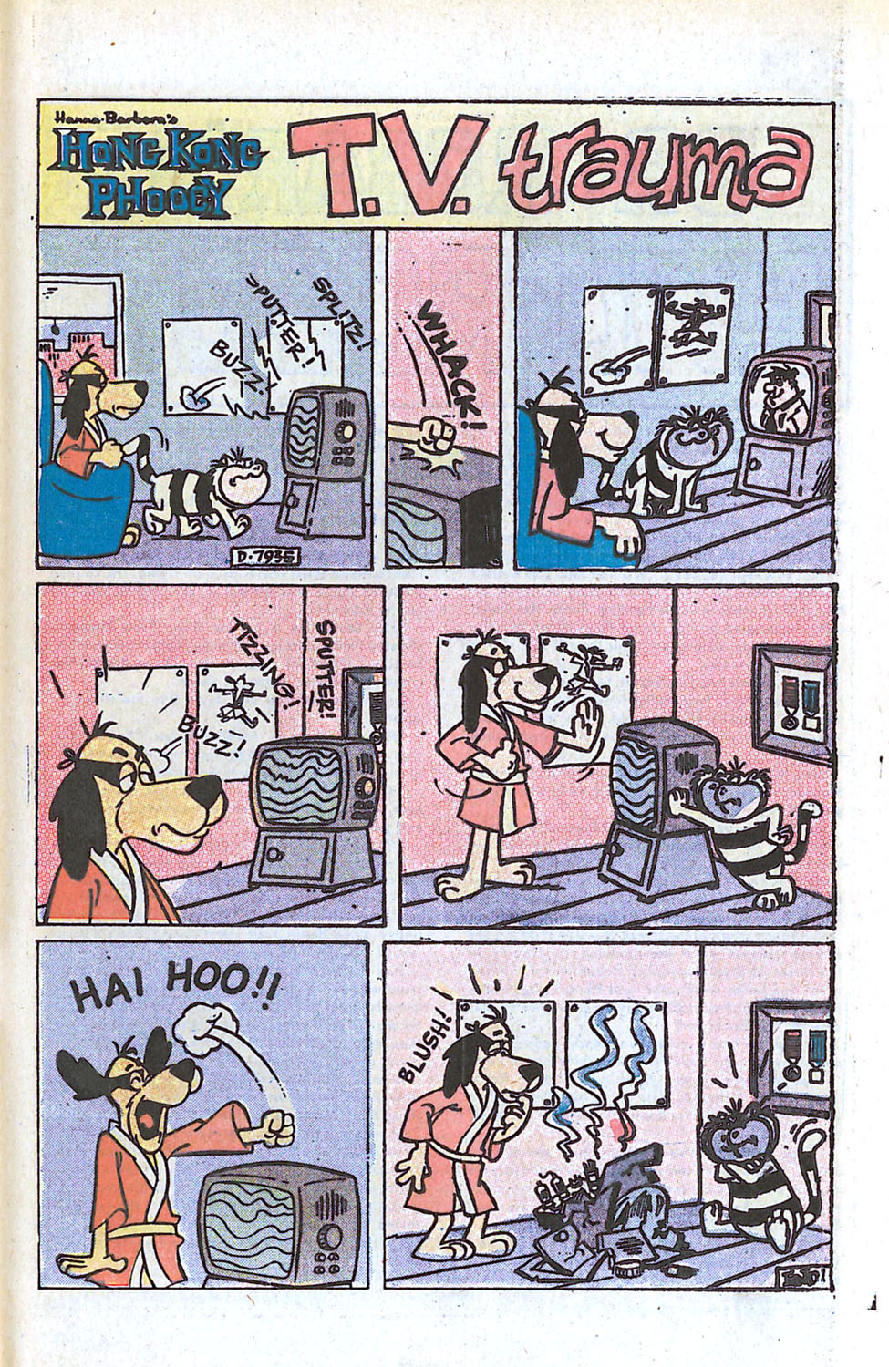 Read online Hong Kong Phooey comic -  Issue #9 - 31