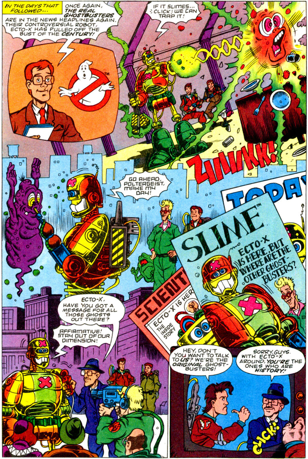 Read online Real Ghostbusters comic -  Issue #21 - 8