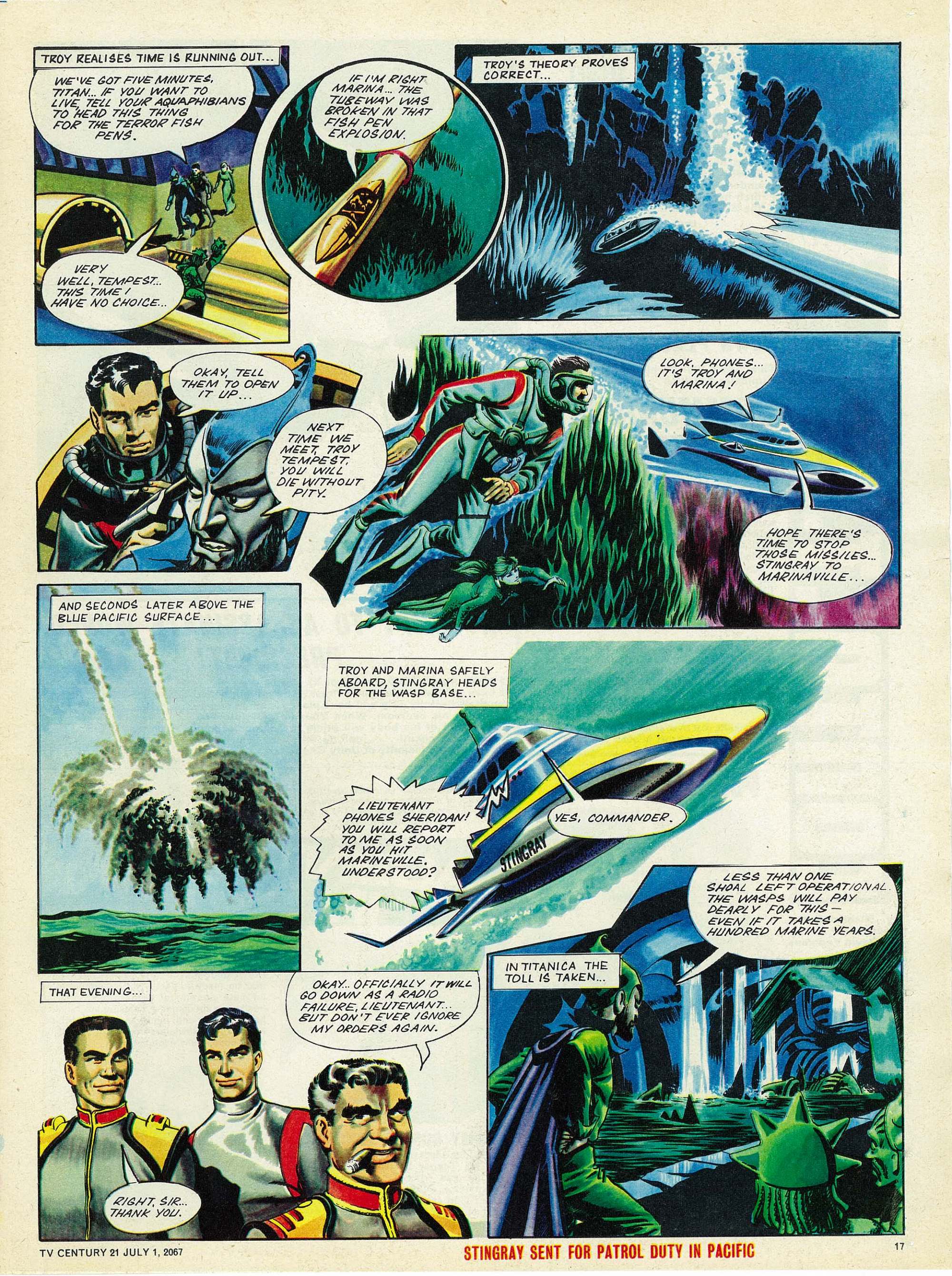 Read online TV Century 21 (TV 21) comic -  Issue #128 - 16