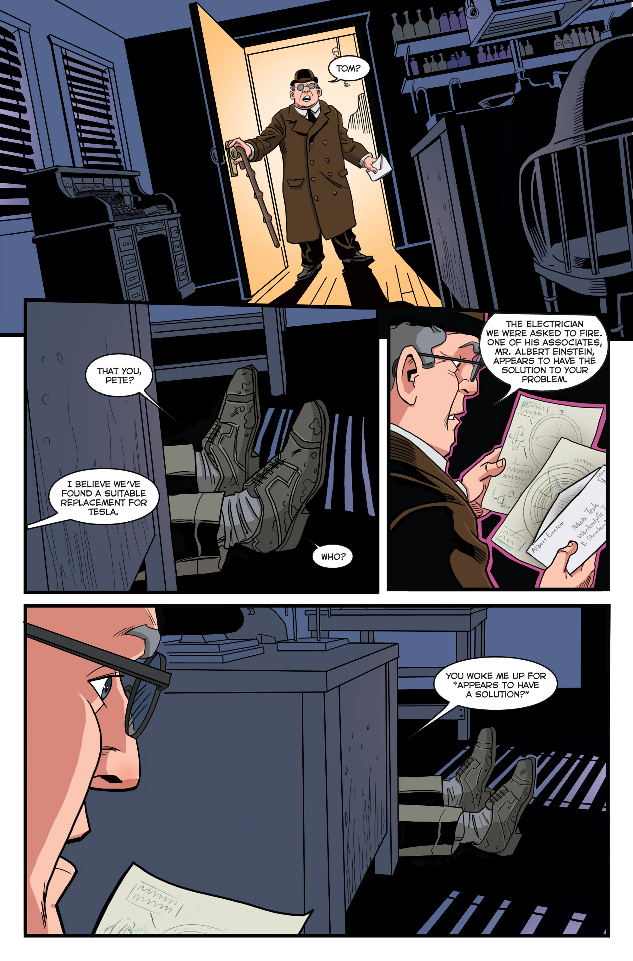 Read online Herald: Lovecraft and Tesla comic -  Issue #4 - 16