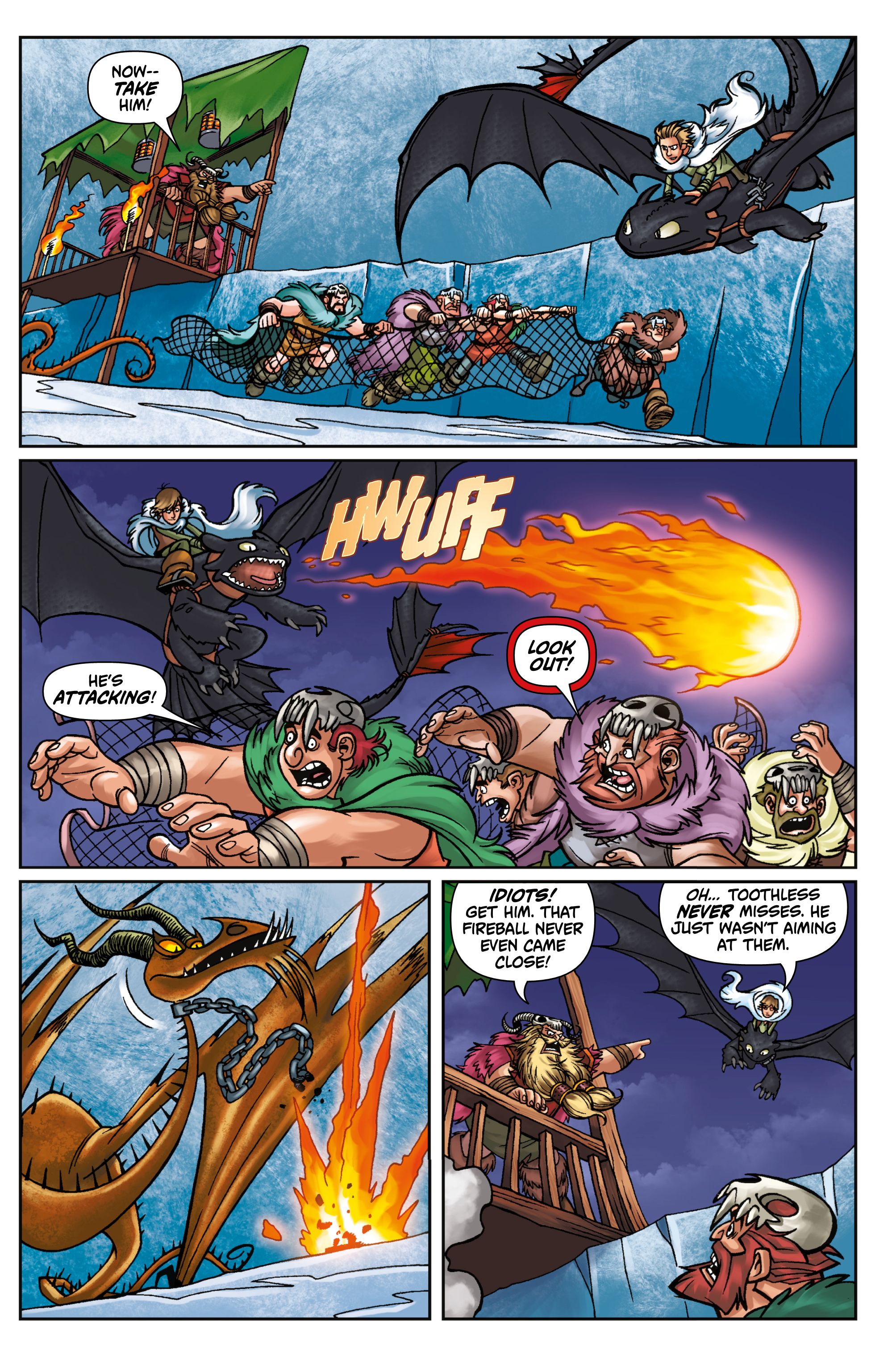 Read online DreamWorks Dragons: Riders of Berk comic -  Issue # _TPB - 38