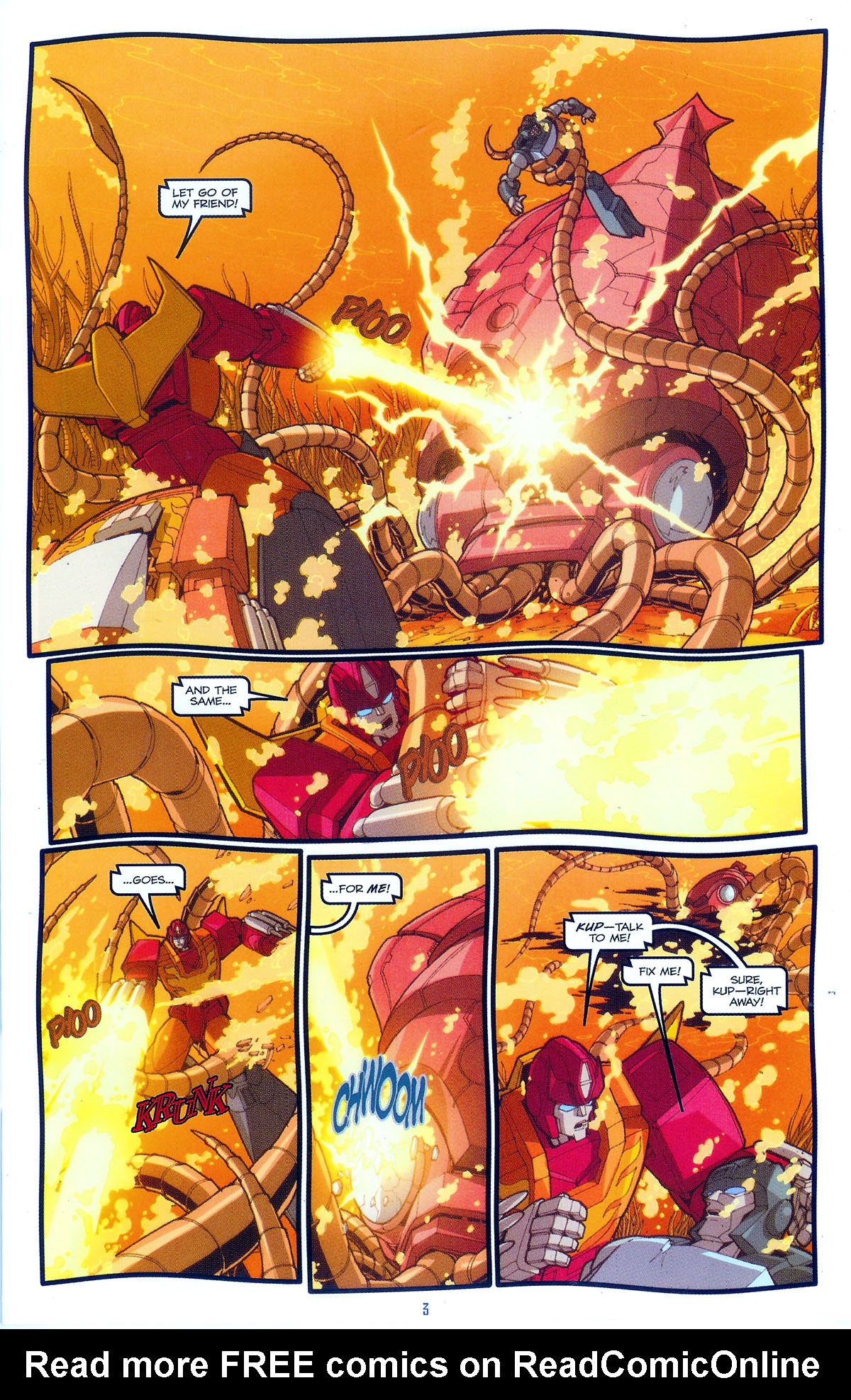 Read online The Transformers: The Animated Movie comic -  Issue #3 - 5