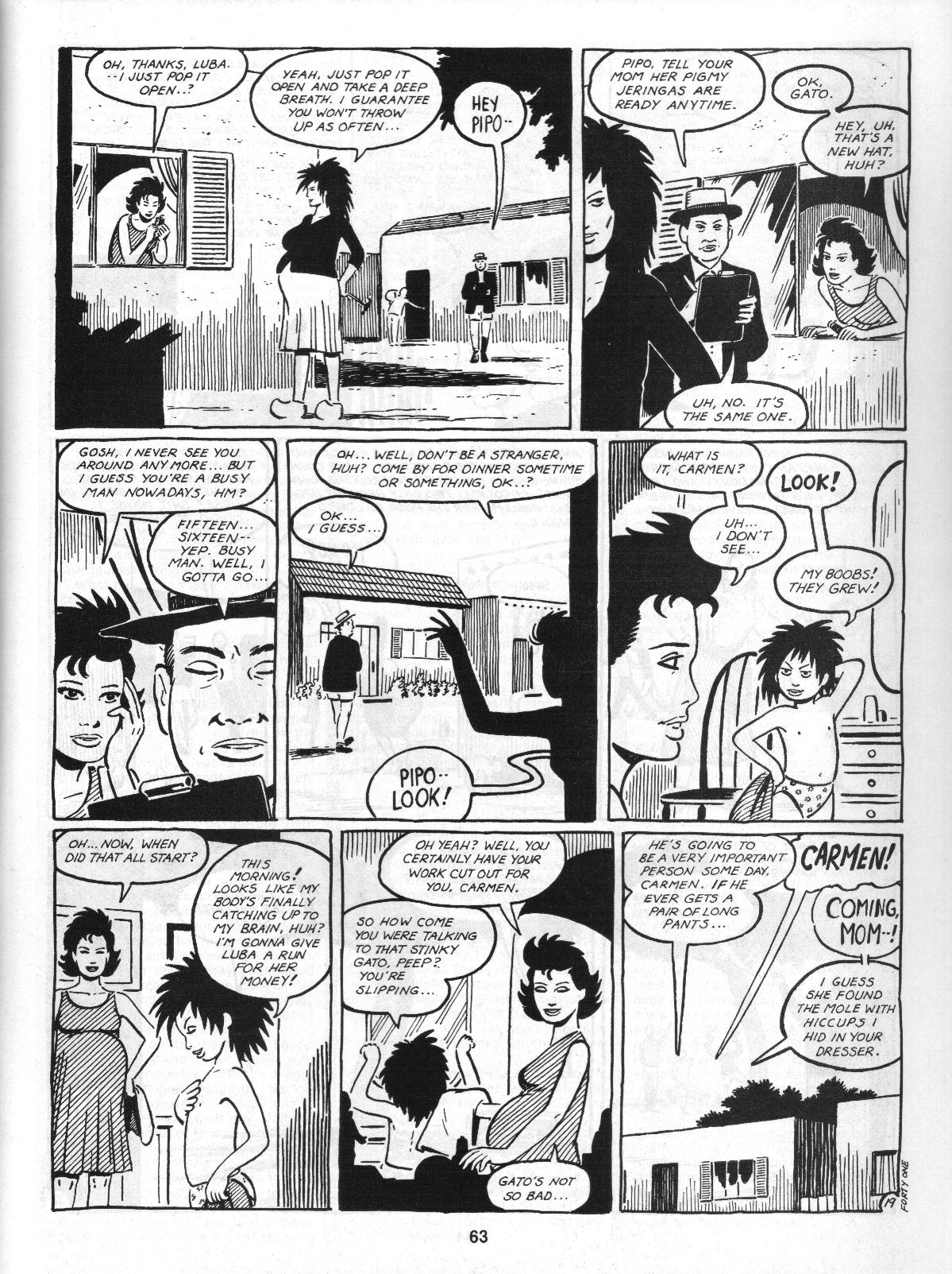 Read online Love and Rockets (1982) comic -  Issue #4 - 65
