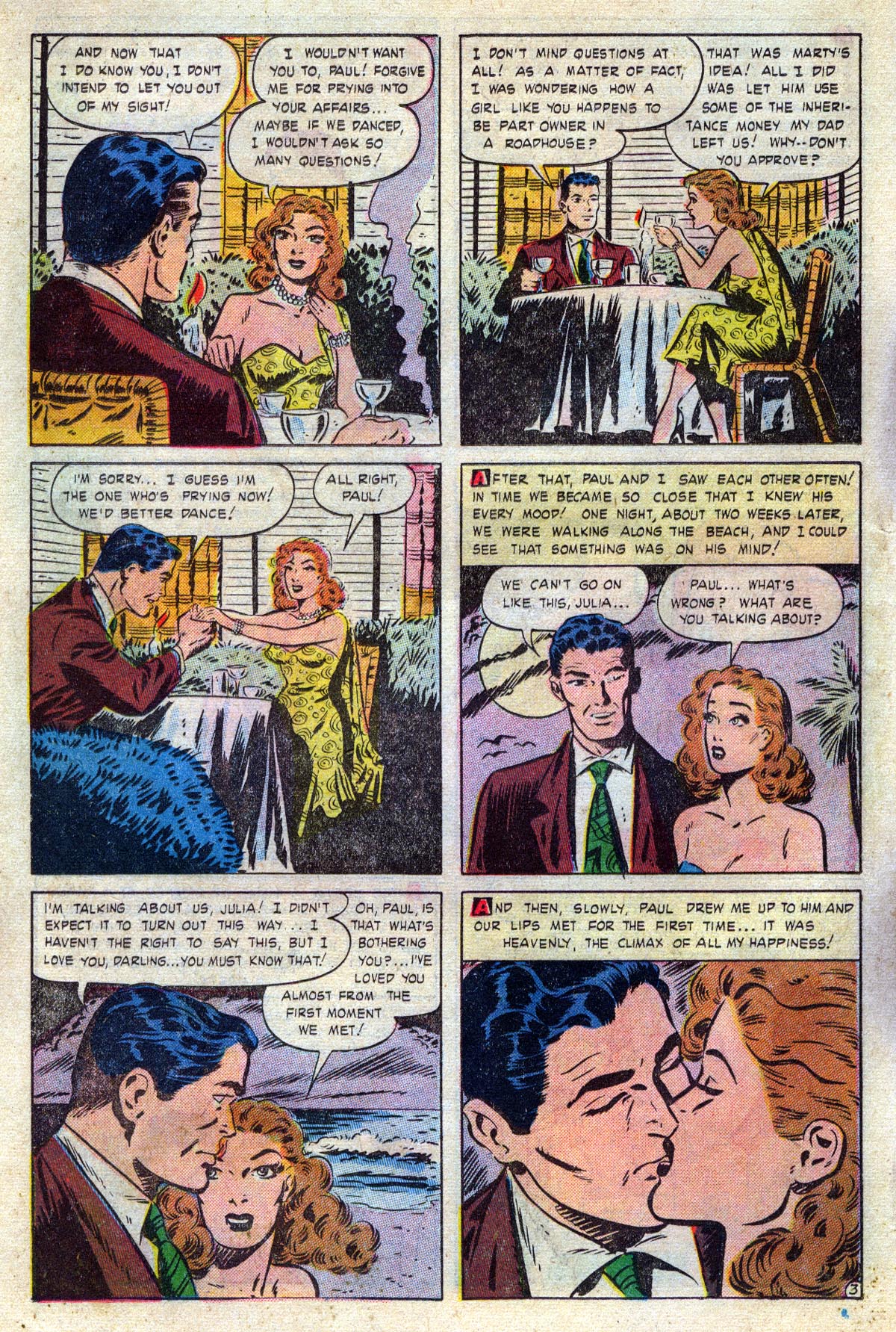 Read online Love Romances comic -  Issue #13 - 14