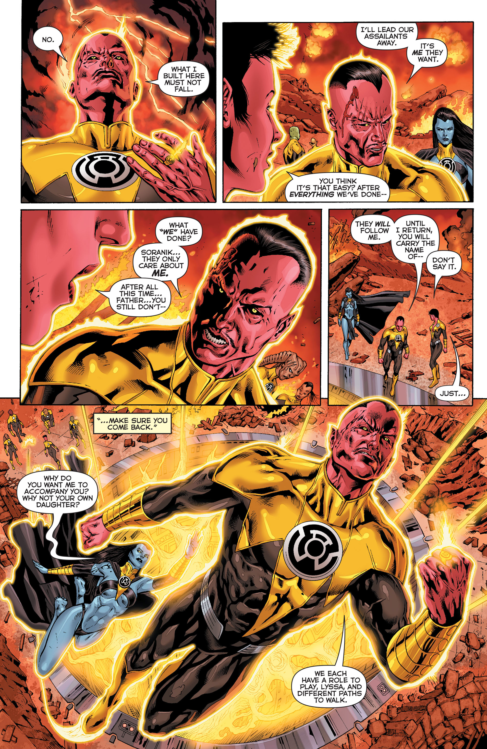 Read online Sinestro: Futures End comic -  Issue # Full - 10