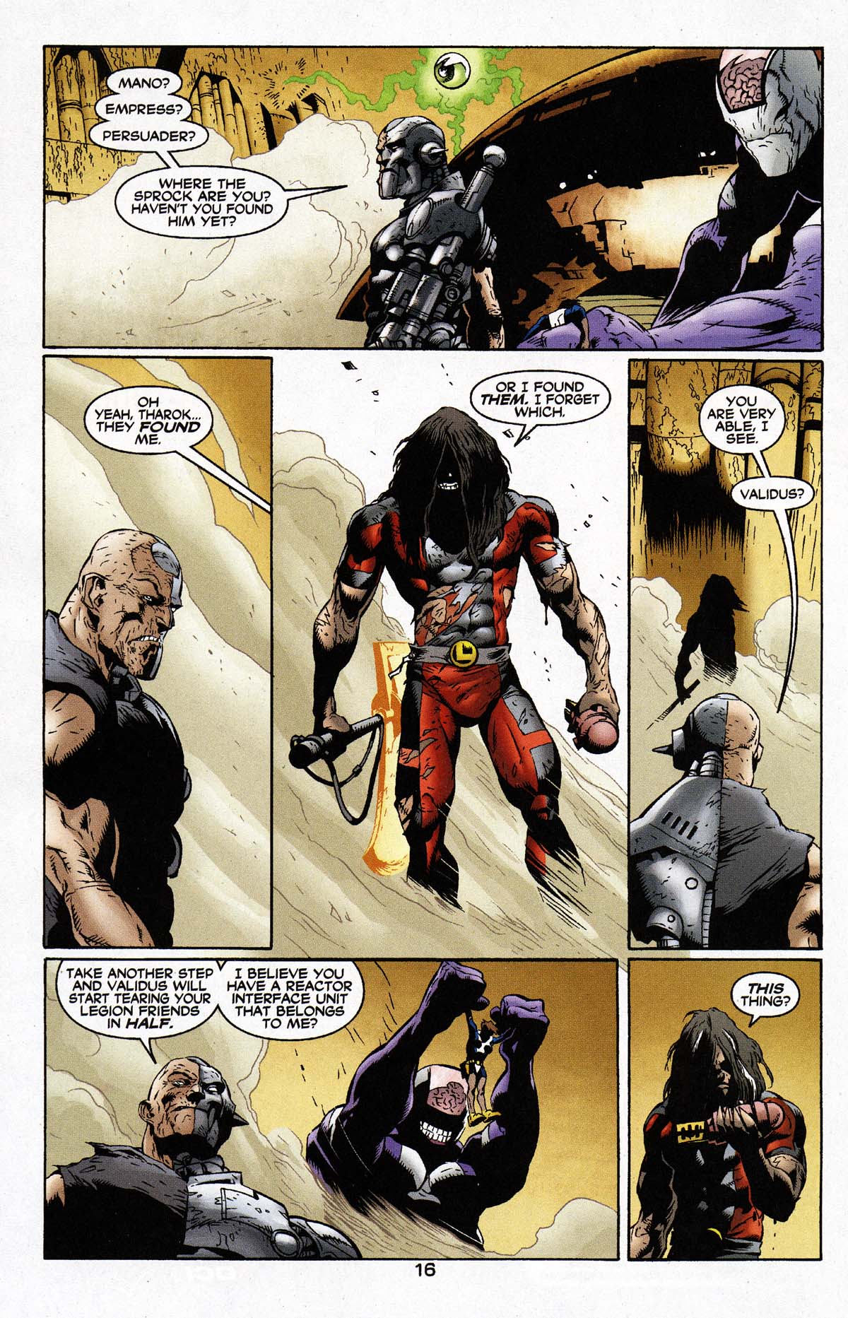 Read online The Legion comic -  Issue #16 - 17