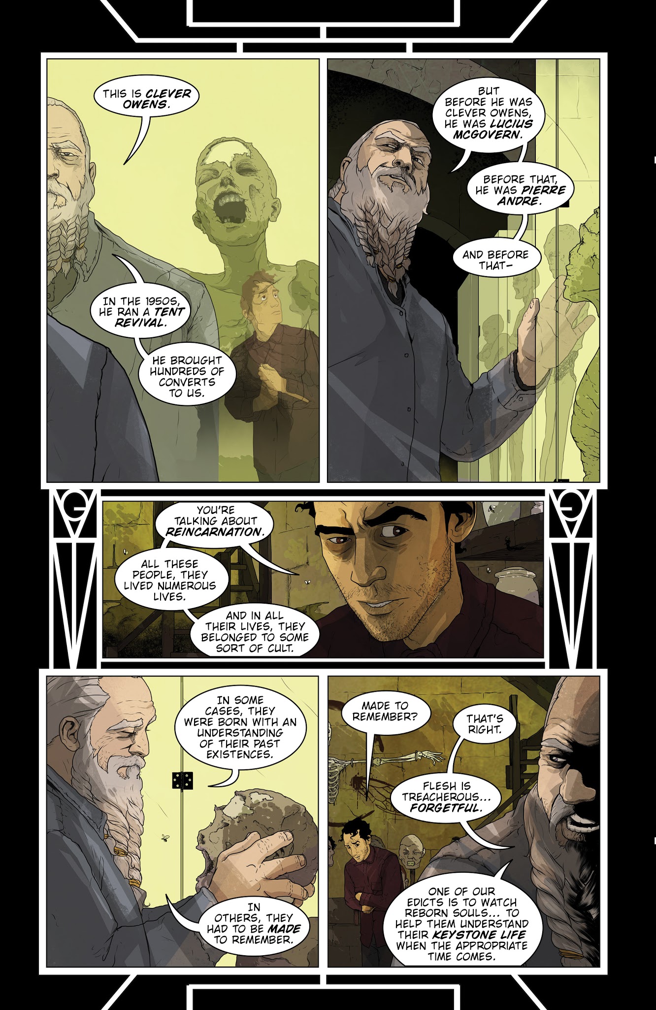 Read online Regression comic -  Issue #7 - 17