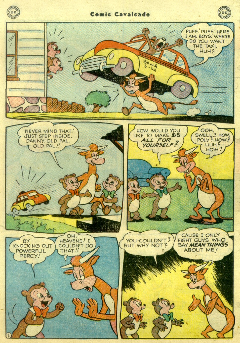 Read online Comic Cavalcade comic -  Issue #34 - 31