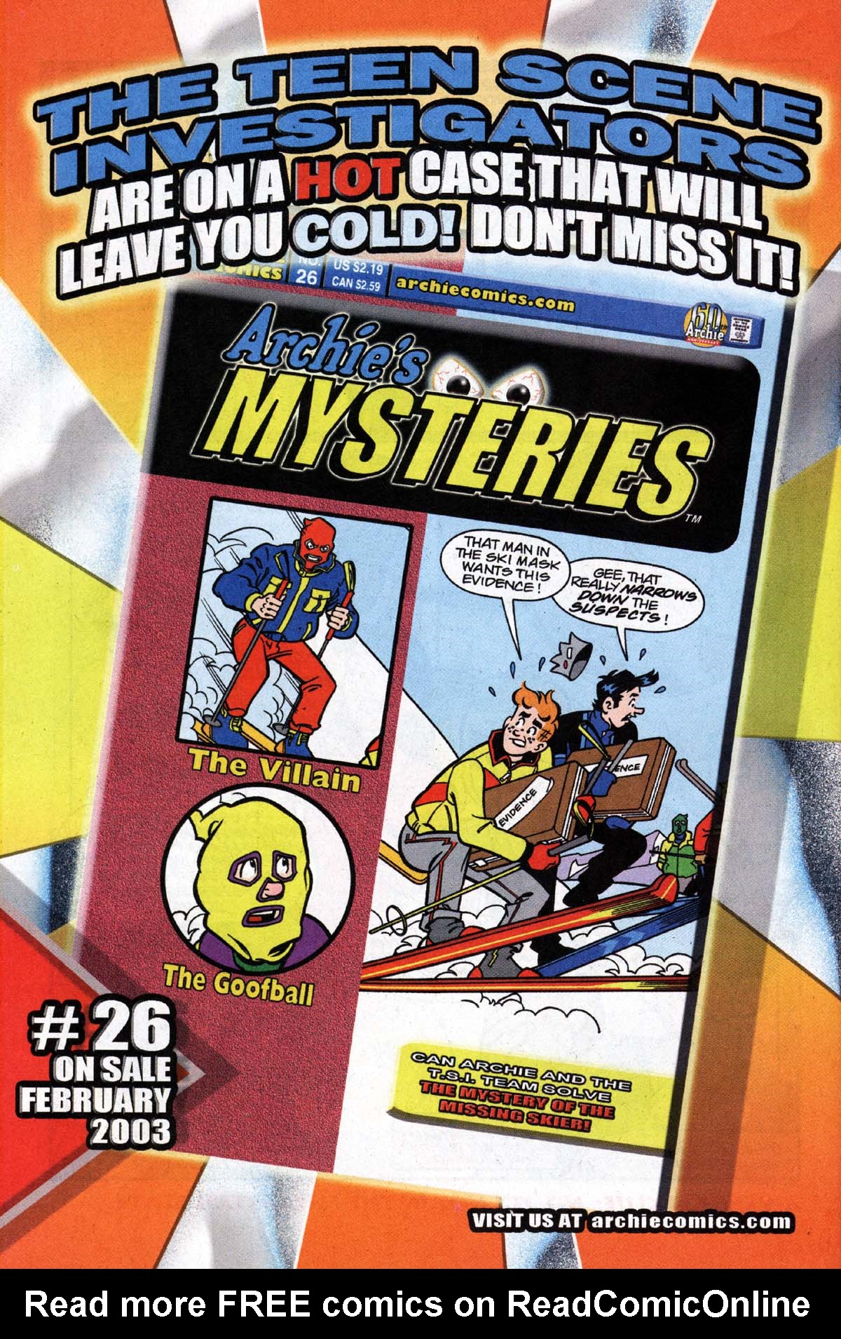 Read online Archie's Weird Mysteries comic -  Issue #25 - 28