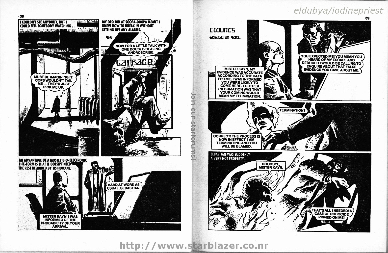 Read online Starblazer comic -  Issue #256 - 21