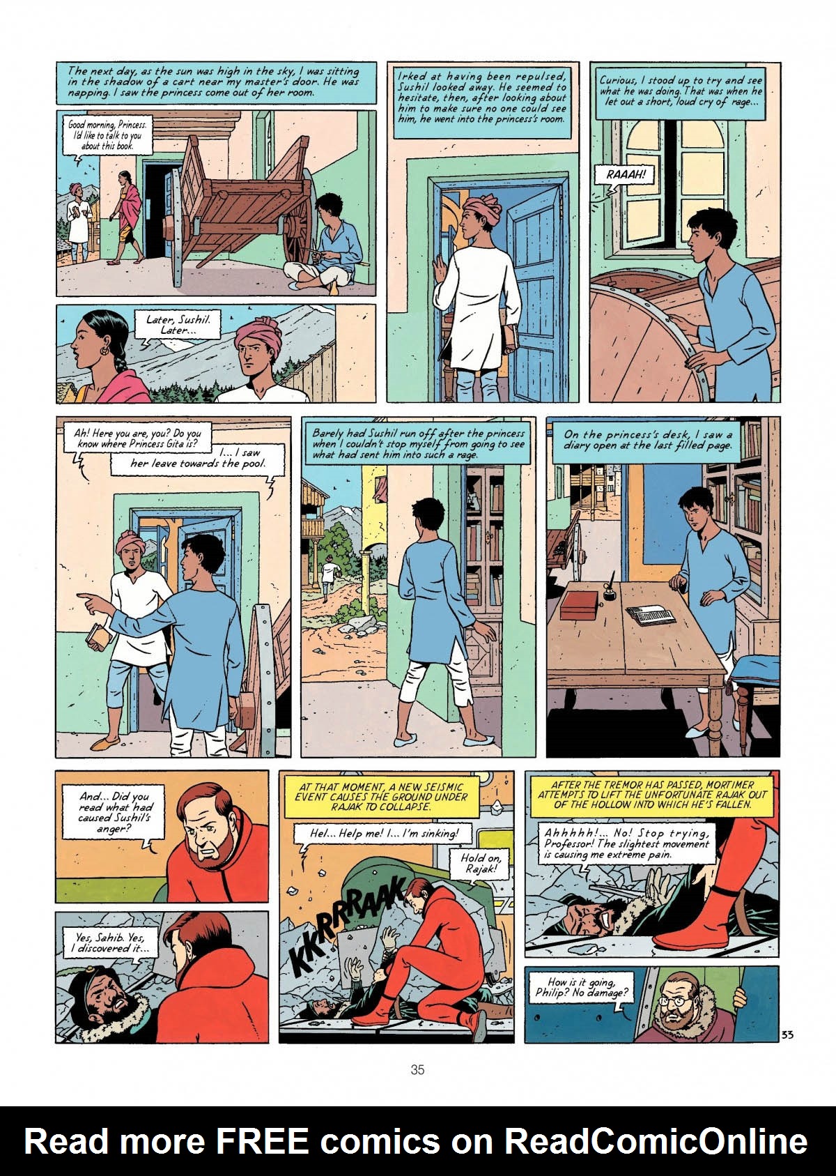 Read online The Adventures of Blake & Mortimer comic -  Issue #10 - 37