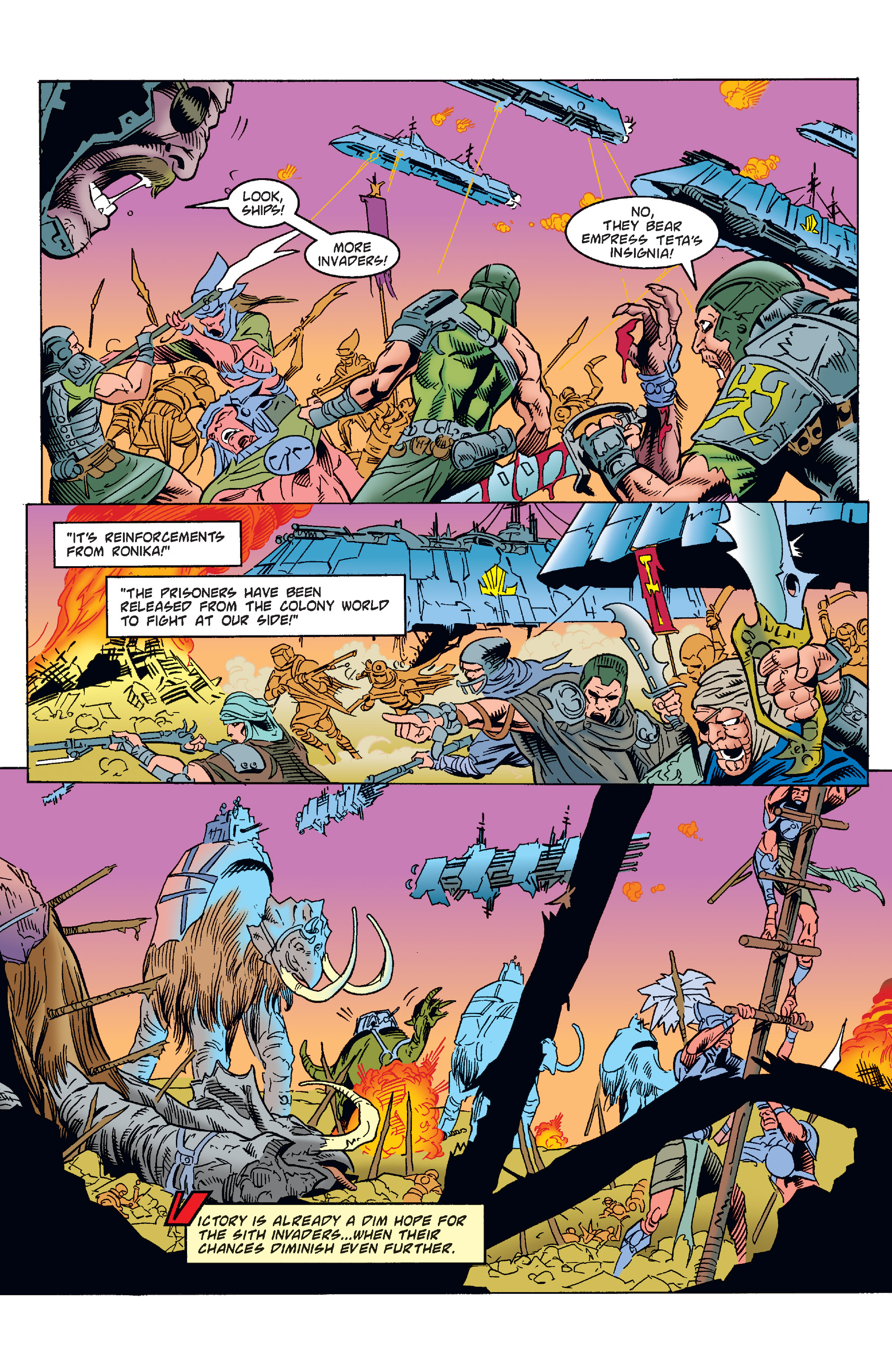 Read online Star Wars: Tales of the Jedi - The Fall of the Sith Empire comic -  Issue #4 - 21