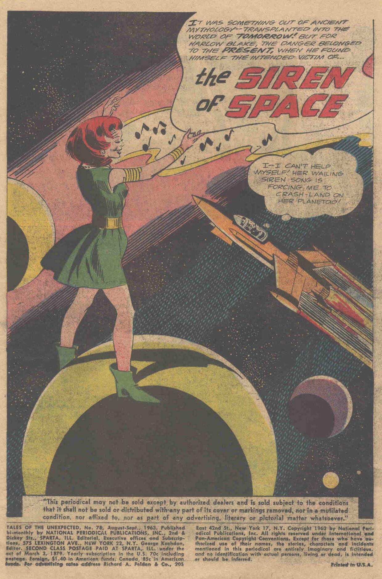 Read online Tales of the Unexpected comic -  Issue #78 - 3