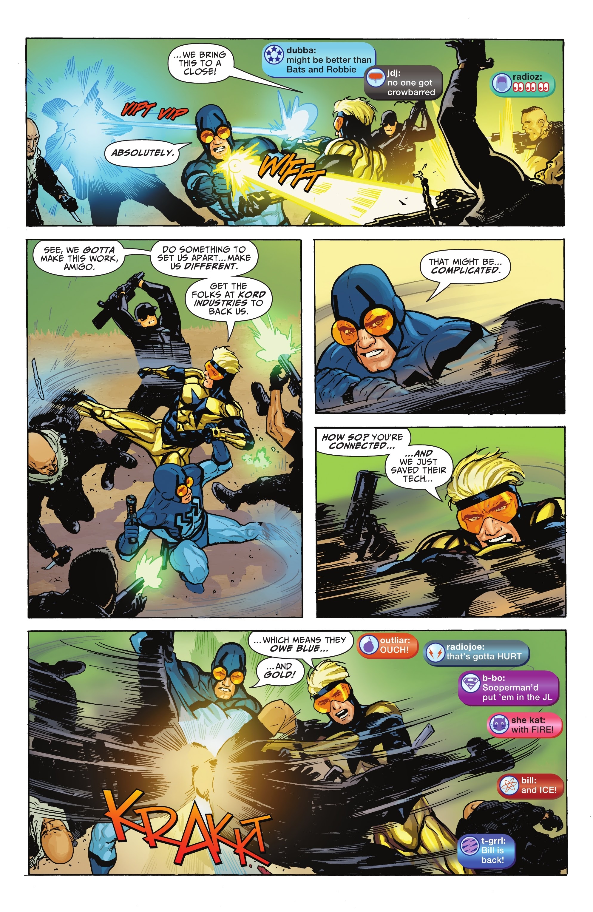 Read online Blue & Gold comic -  Issue #2 - 18