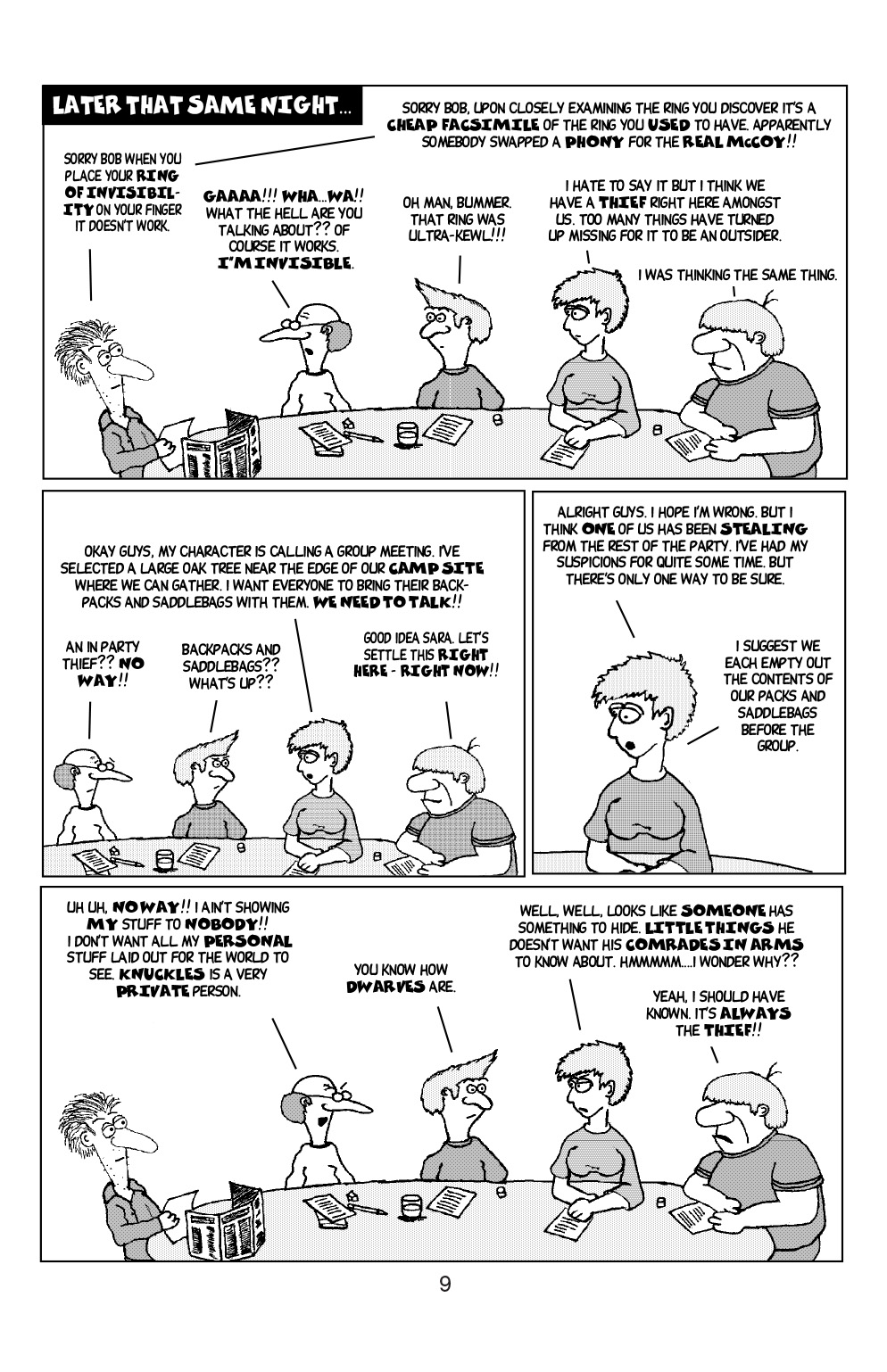 Read online Knights of the Dinner Table comic -  Issue #21 - 11