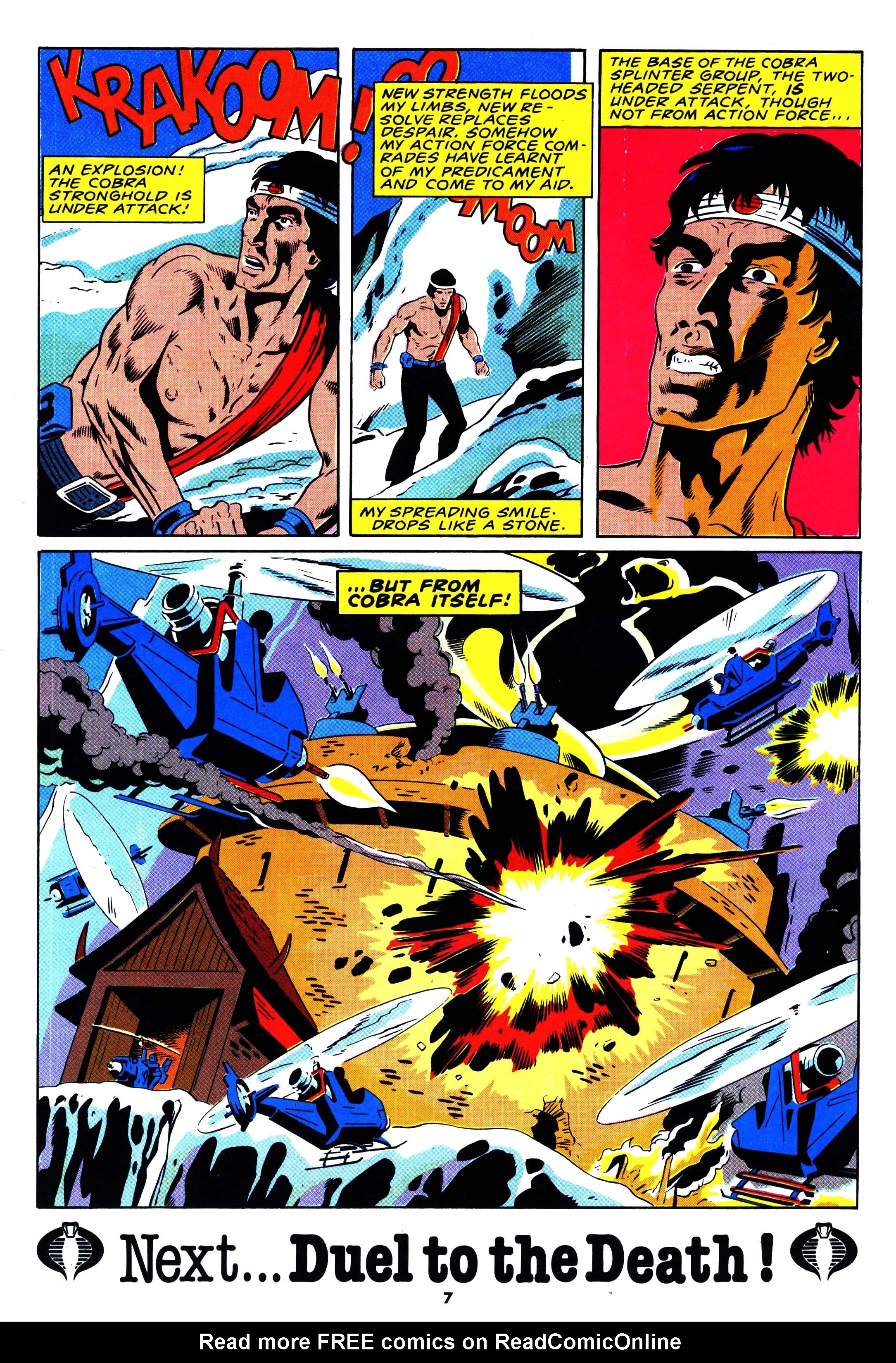 Read online Action Force comic -  Issue #16 - 7