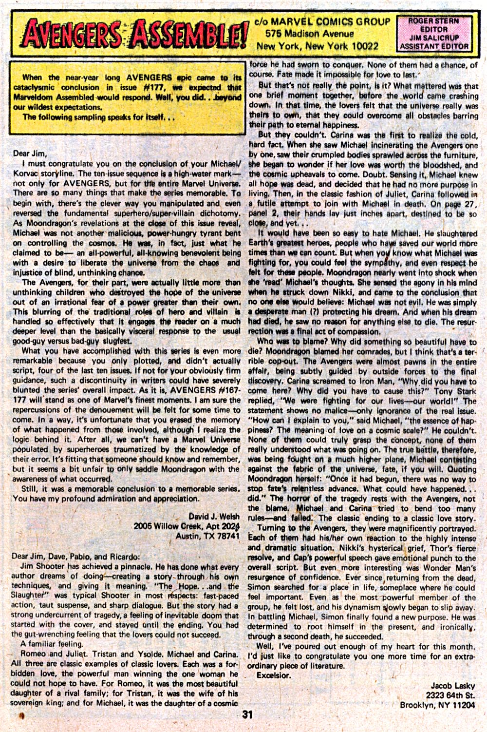 Read online The Avengers (1963) comic -  Issue #181 - 19