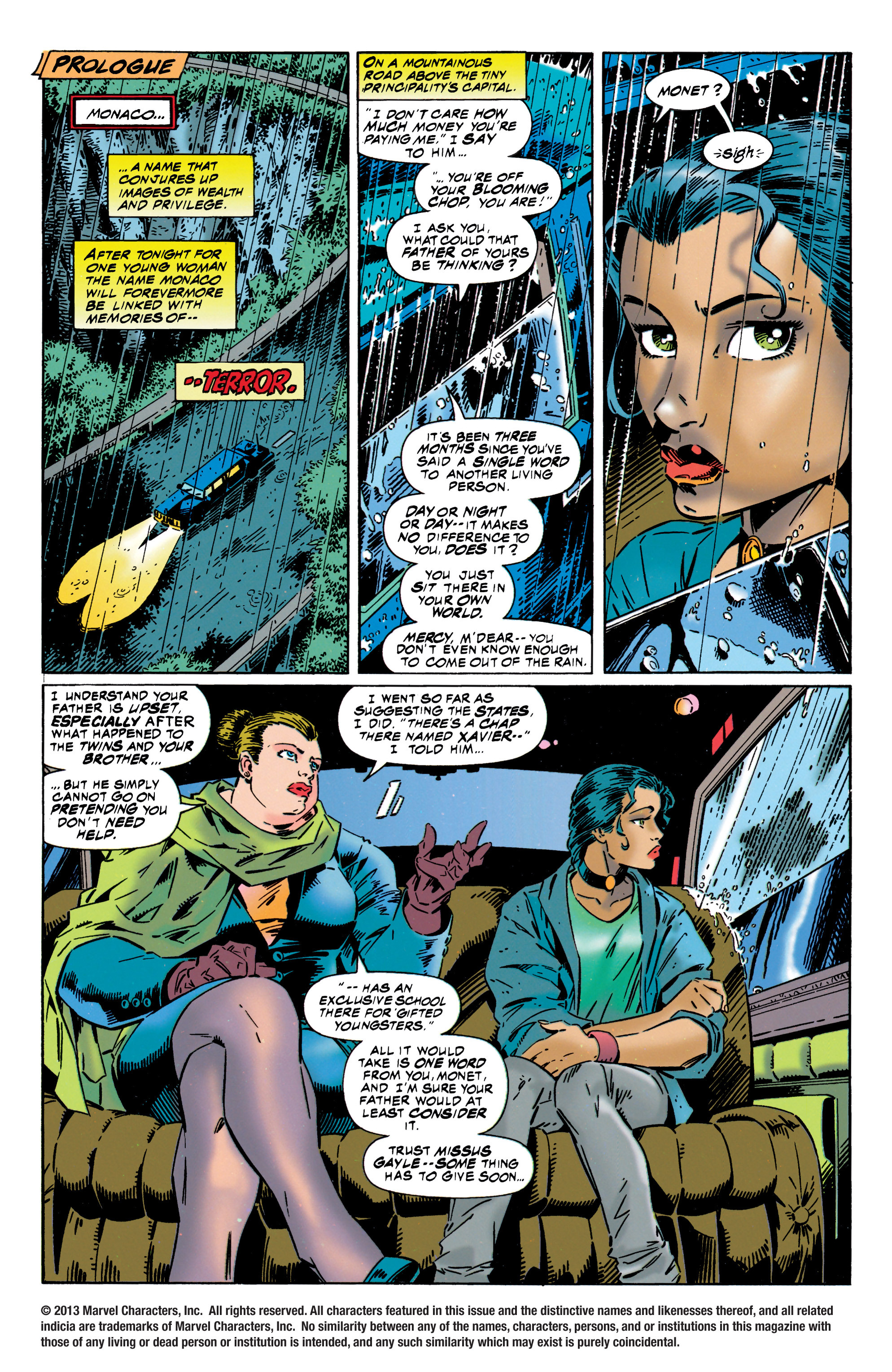 Read online Uncanny X-Men (1963) comic -  Issue #316 - 3