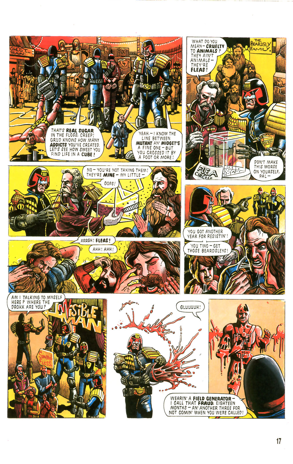 Read online Dredd Rules! comic -  Issue #1 - 15