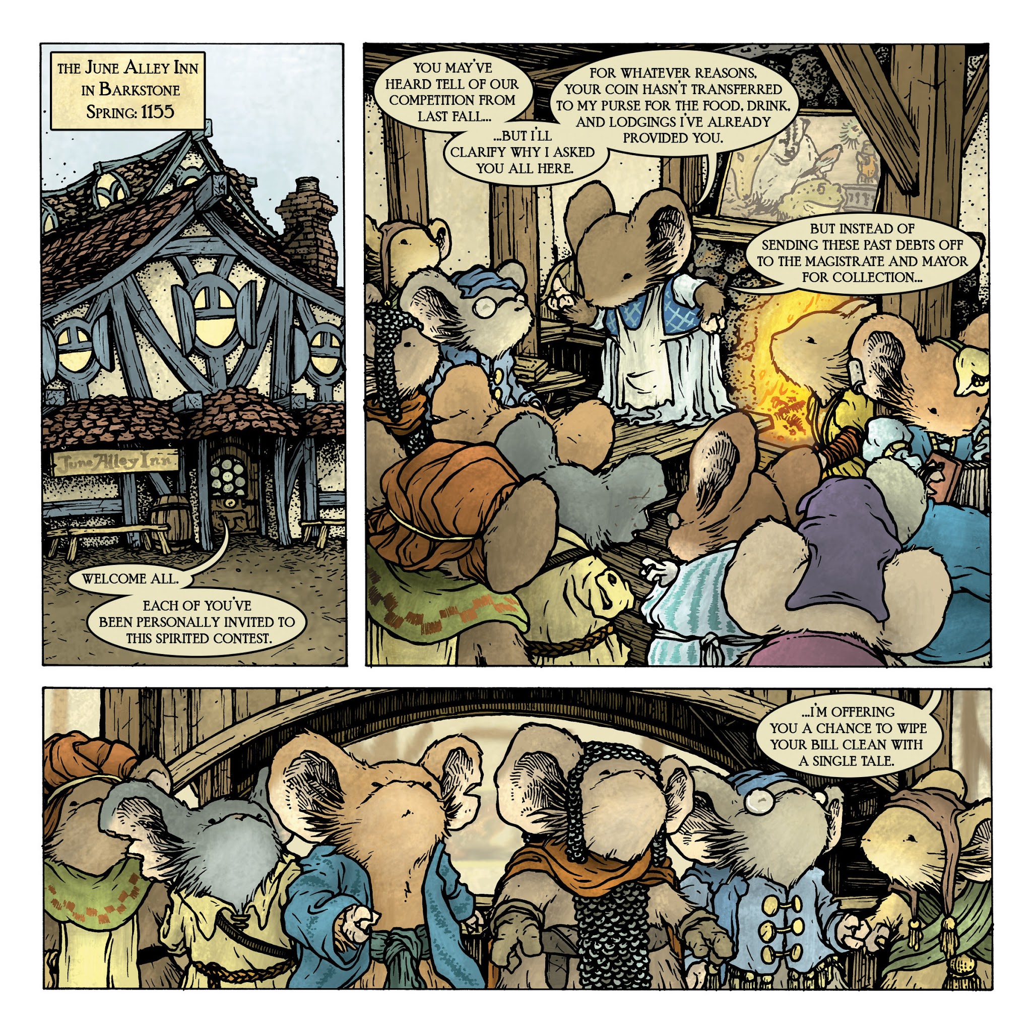 Read online Mouse Guard: Legends of the Guard Volume Two comic -  Issue # TPB - 12