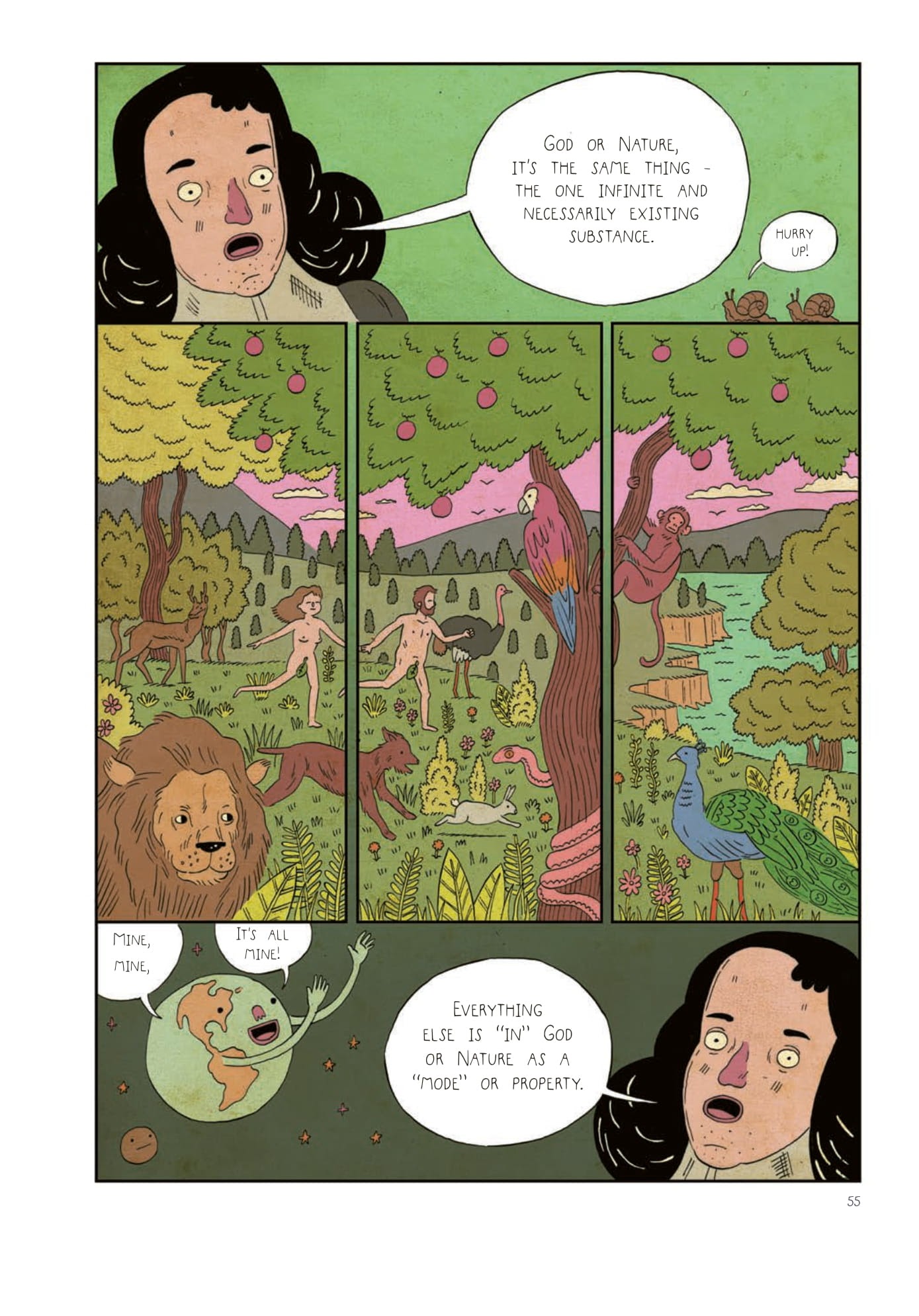 Read online Heretics!: The Wondrous (and Dangerous) Beginnings of Modern Philosophy comic -  Issue # TPB (Part 1) - 56