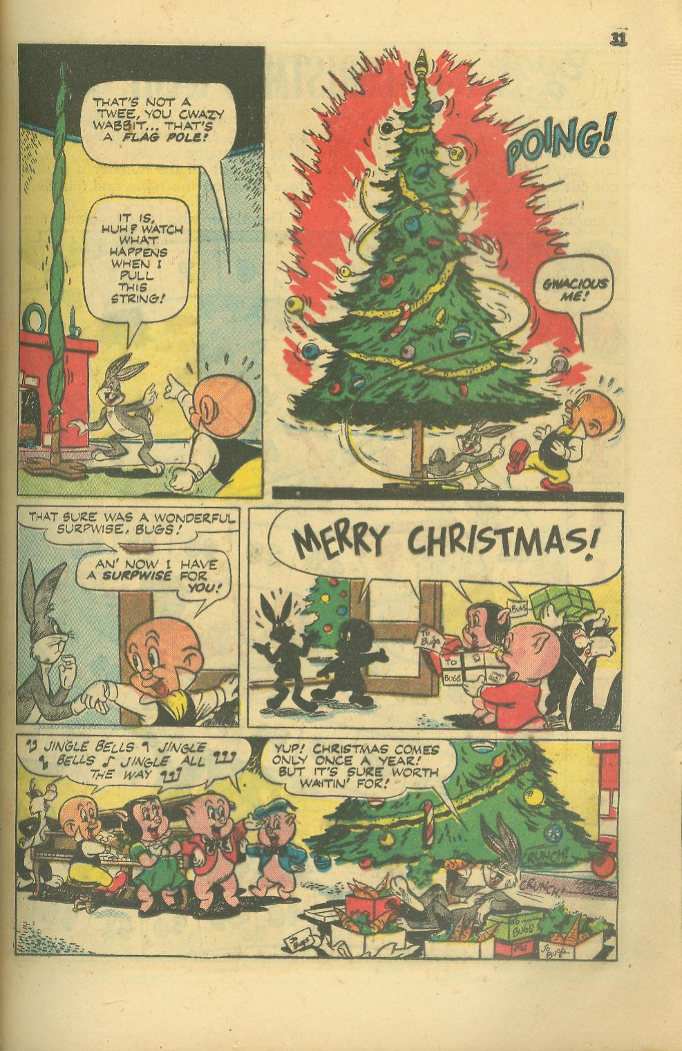 Read online Bugs Bunny's Christmas Funnies comic -  Issue # TPB 1 - 33