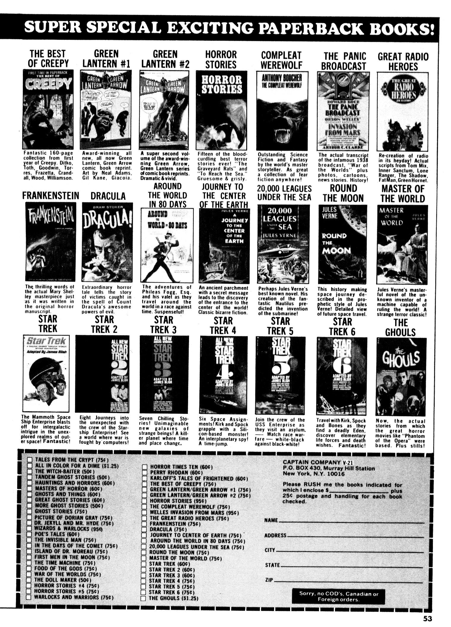 Read online Vampirella (1969) comic -  Issue #21 - 53