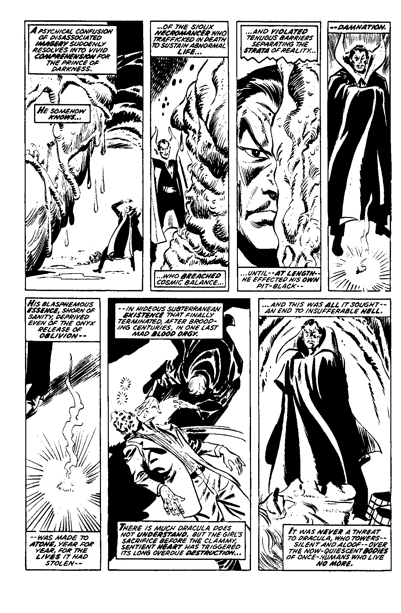 Read online Essential The Tomb of Dracula comic -  Issue # TPB 2 (Part 2) - 45
