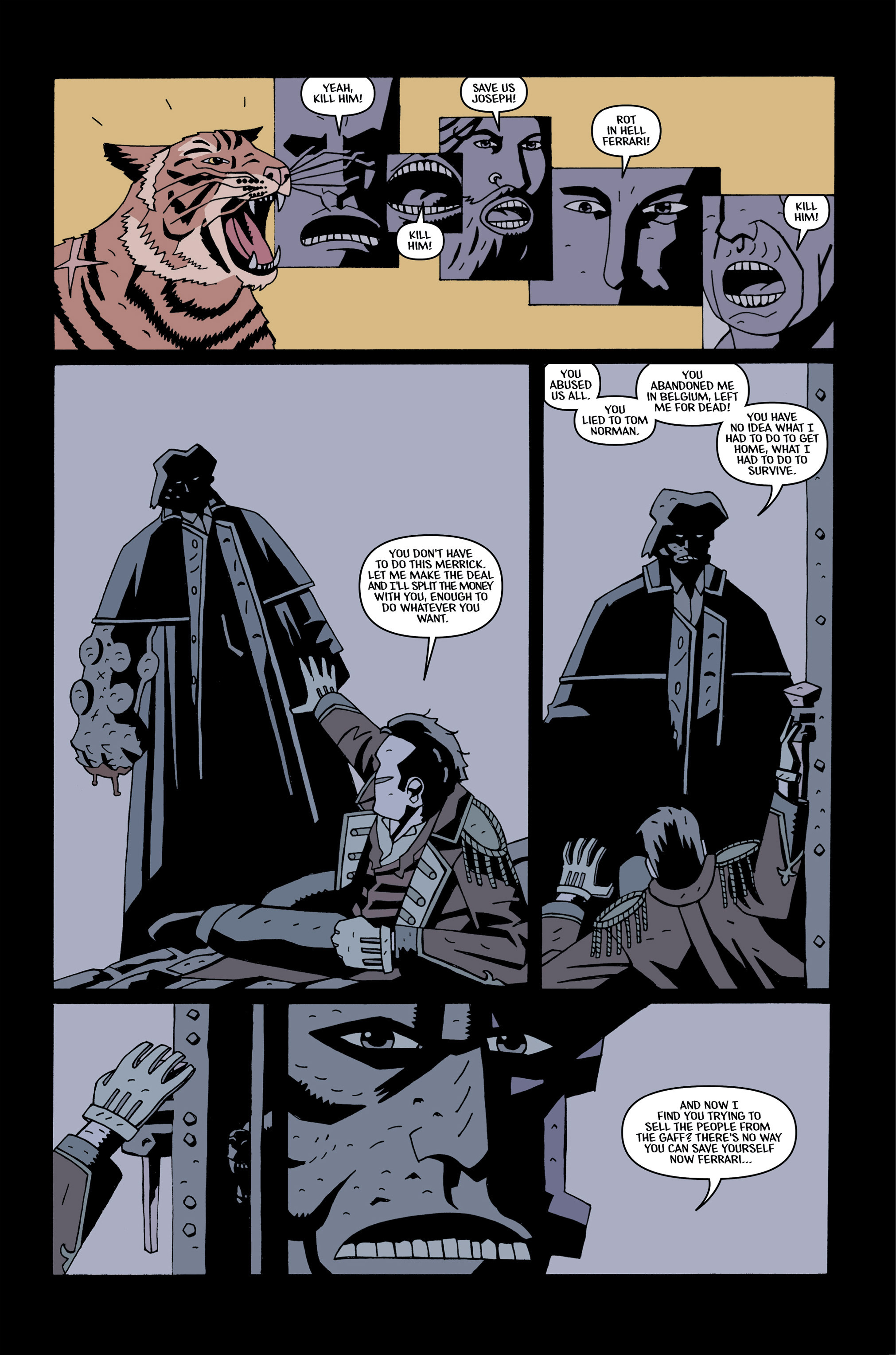 Read online Merrick: The Sensational Elephantman comic -  Issue #4 - 4
