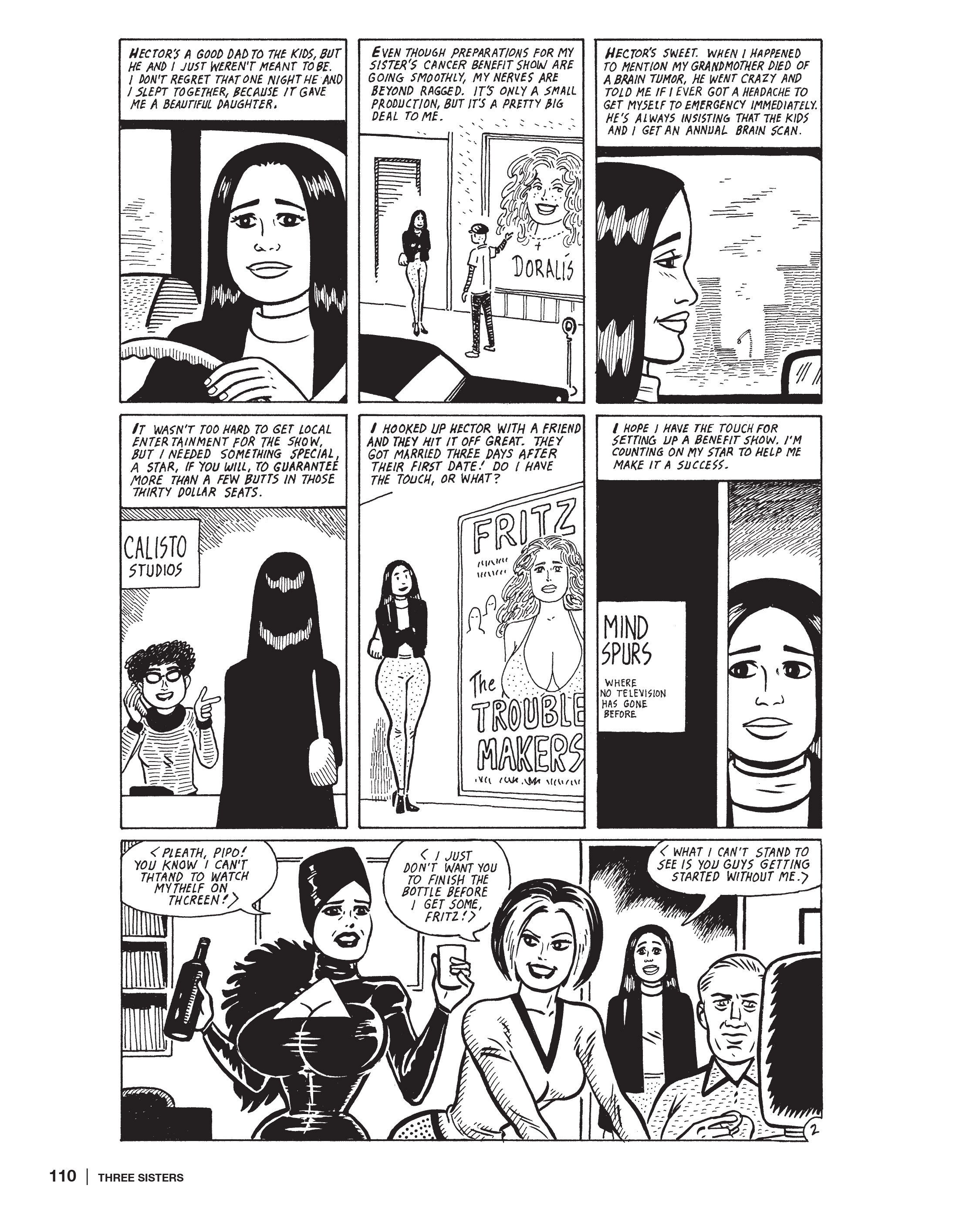 Read online Three Sisters: The Love and Rockets Library comic -  Issue # TPB (Part 2) - 10