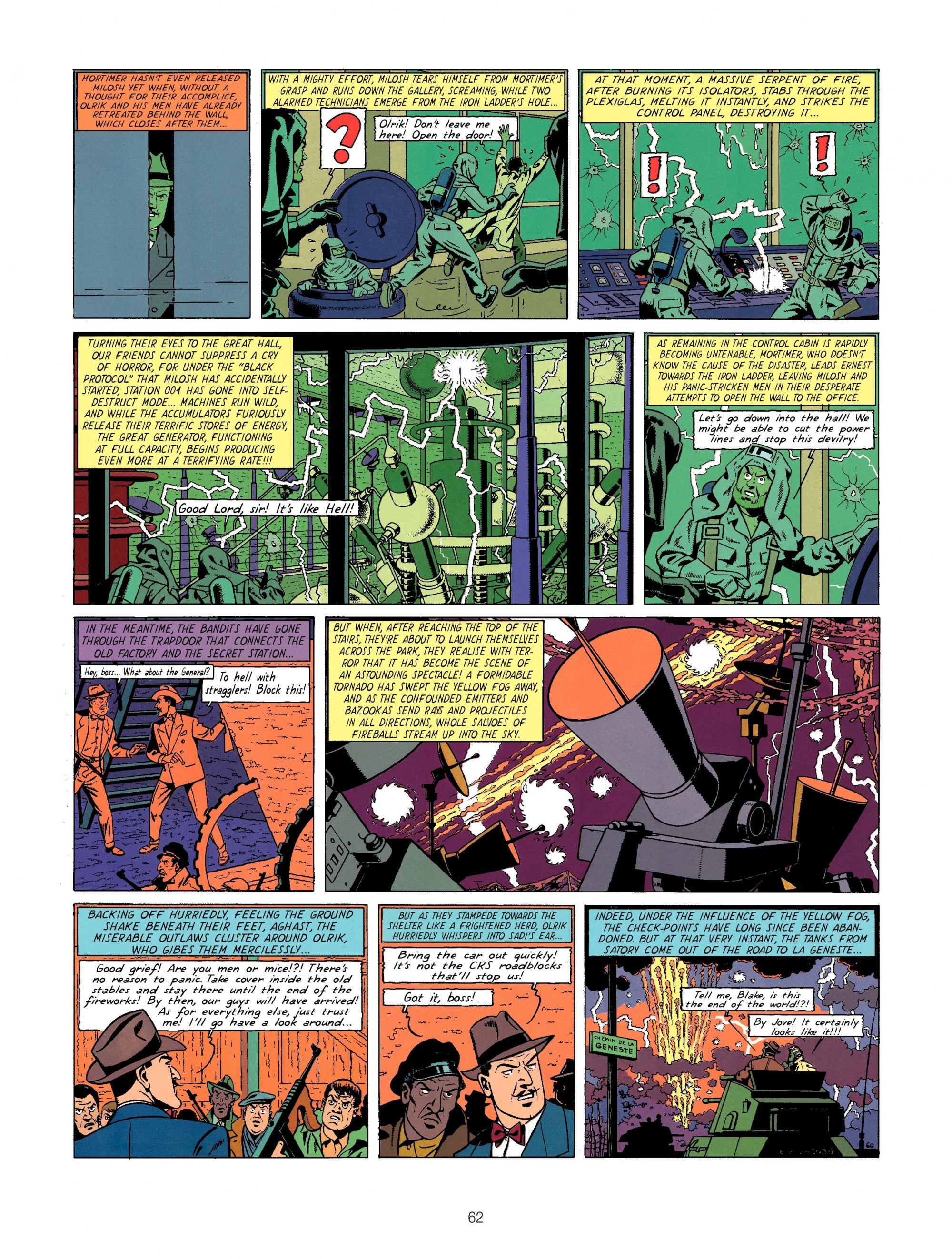 Read online Blake & Mortimer comic -  Issue #6 - 62