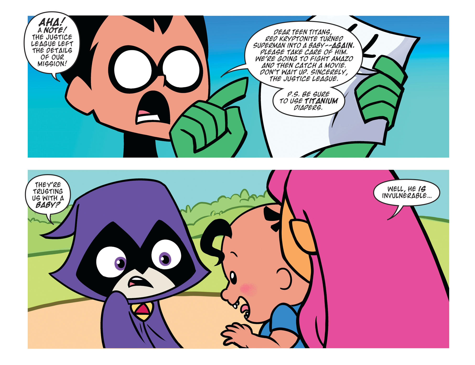 Read online Teen Titans Go! (2013) comic -  Issue #45 - 7