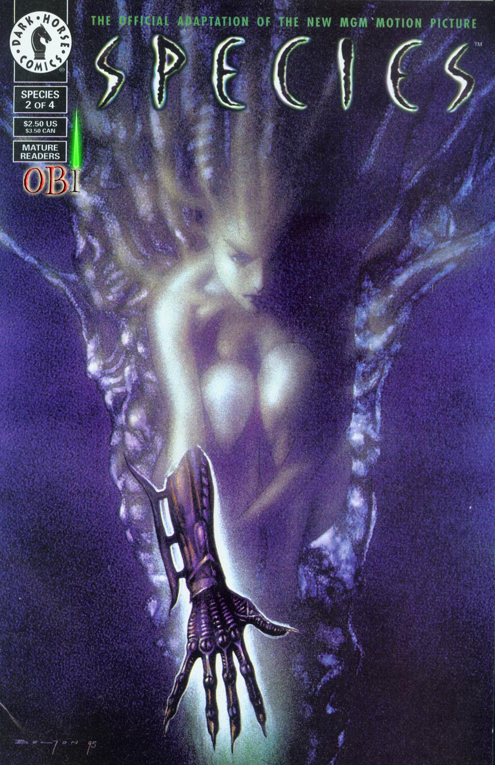 Read online Species comic -  Issue #2 - 1