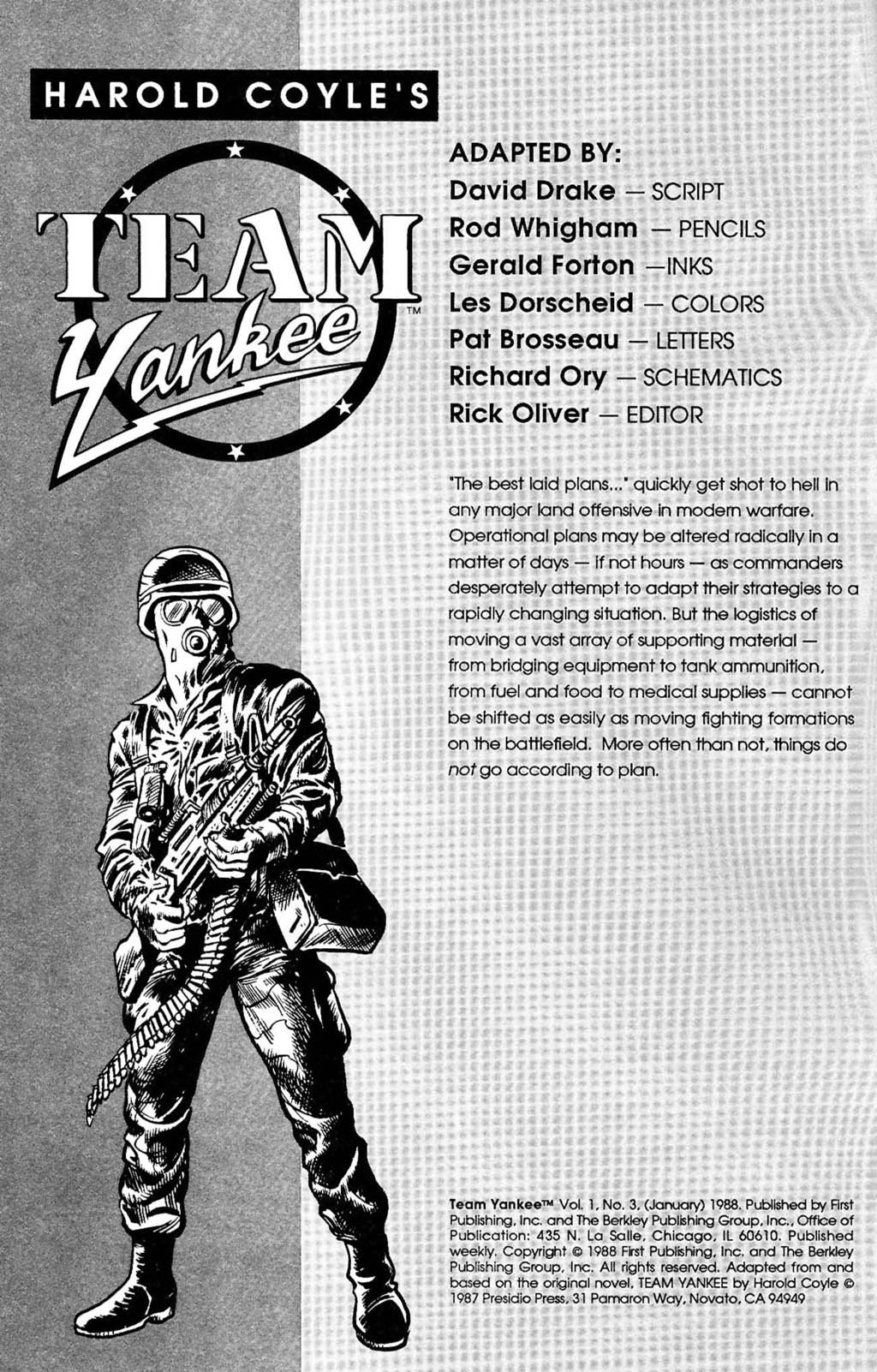 Read online Team Yankee comic -  Issue #3 - 2